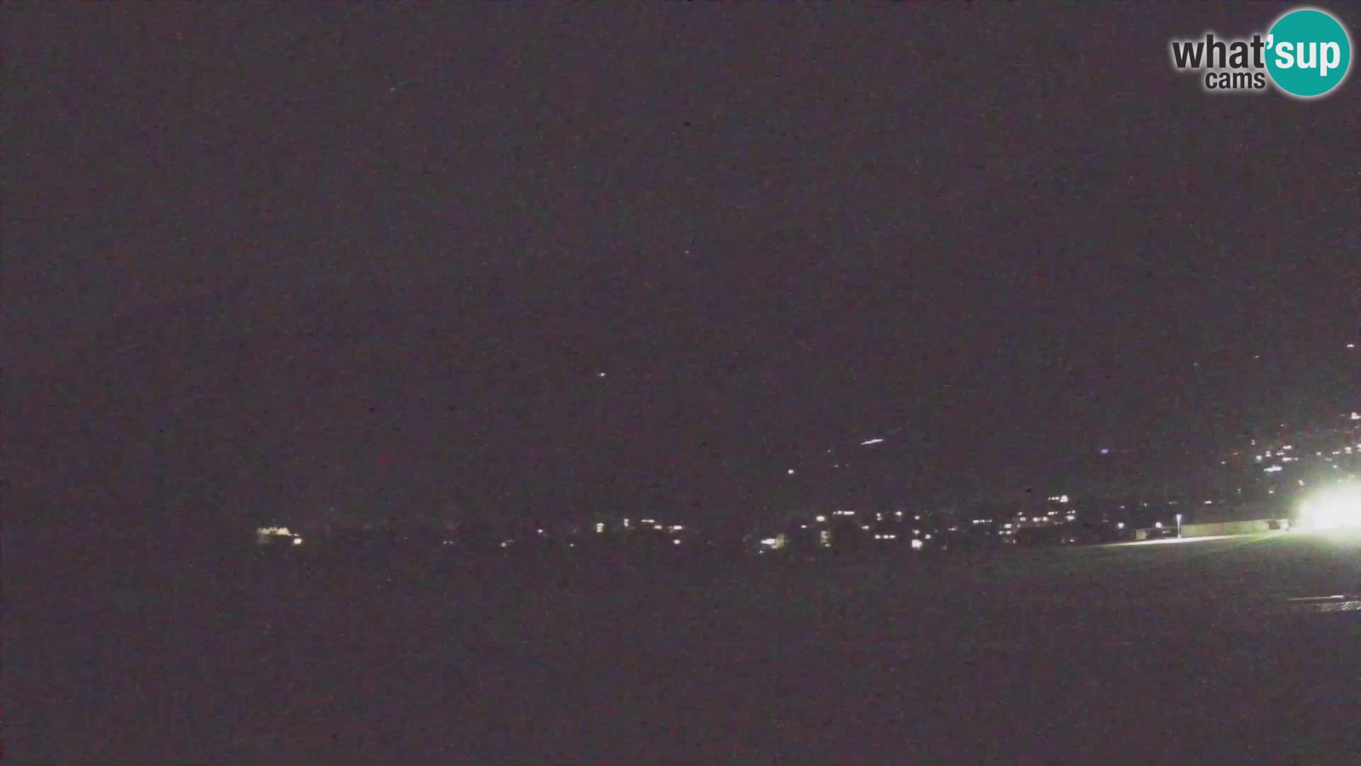 Web kamera uživo Zračna luka Bovec – Pogled na Kanin