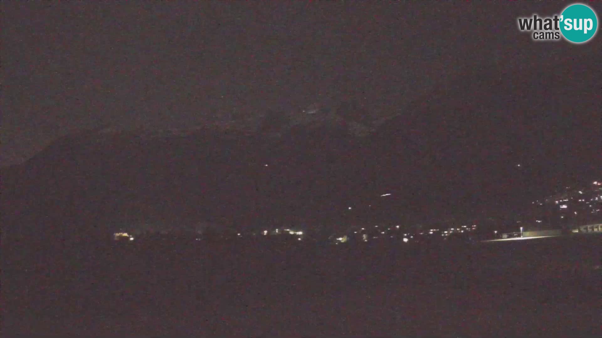 Web kamera uživo Zračna luka Bovec – Pogled na Kanin