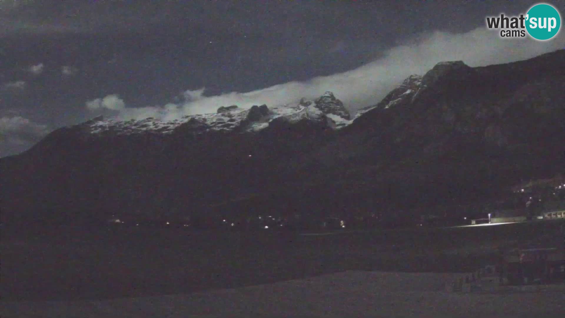 Spletna kamera letališče Bovec – pogled proti Kaninu