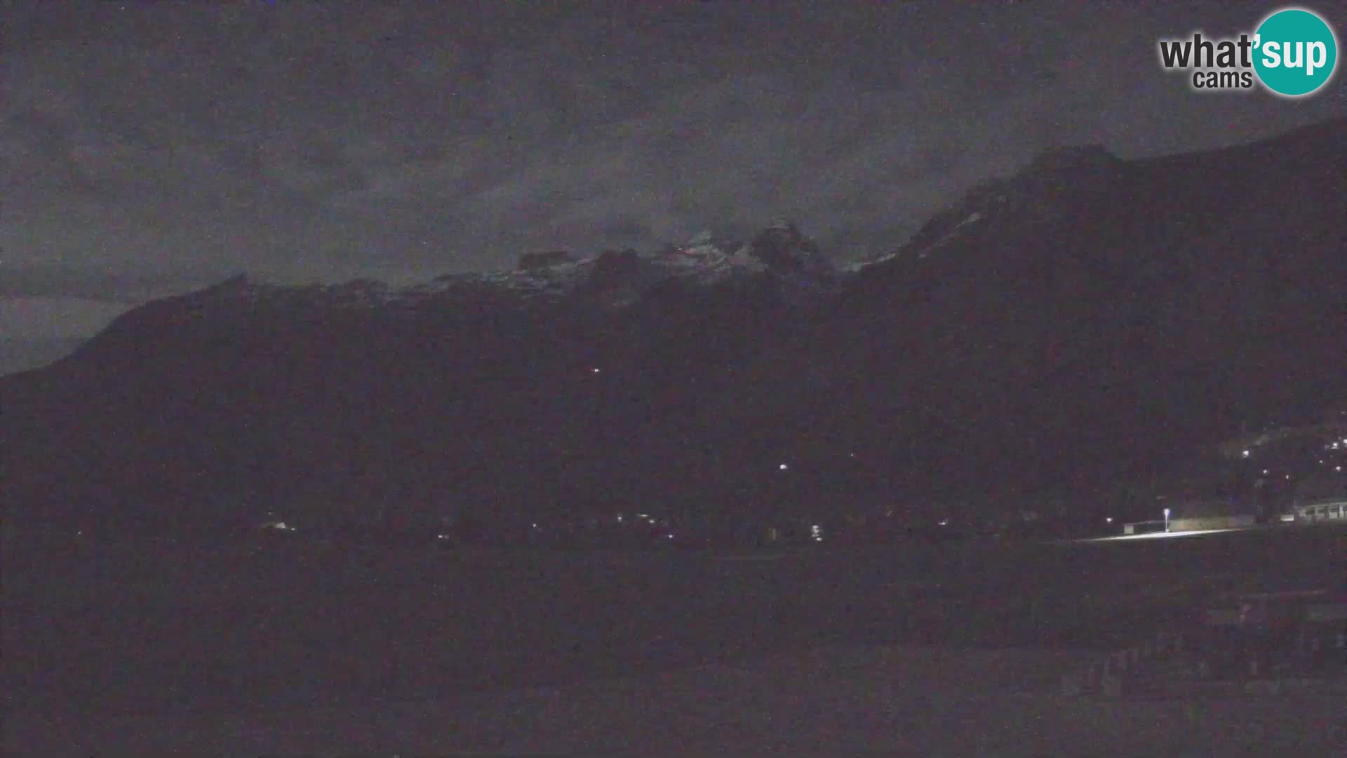 Webcam en direct Aéroport de Bovec – Vue sur Kanin