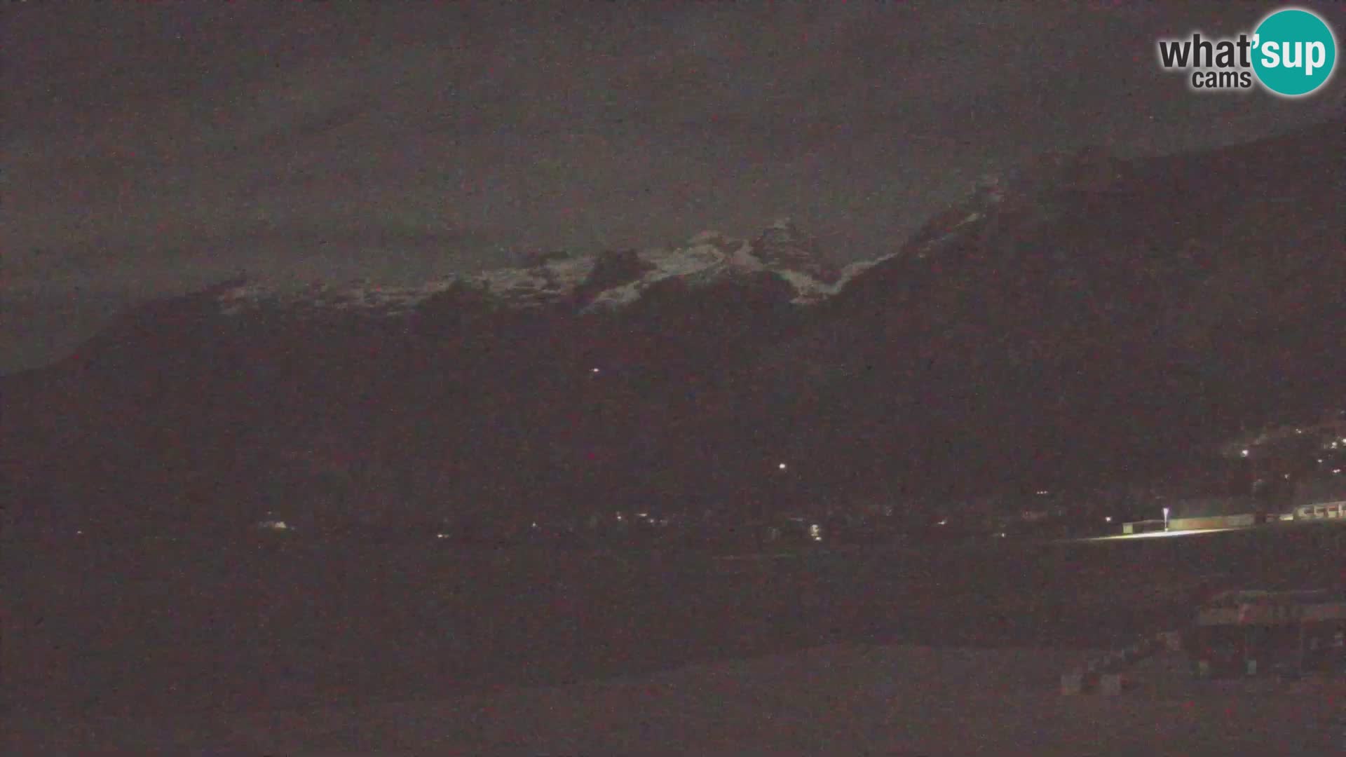 Webcam en direct Aéroport de Bovec – Vue sur Kanin