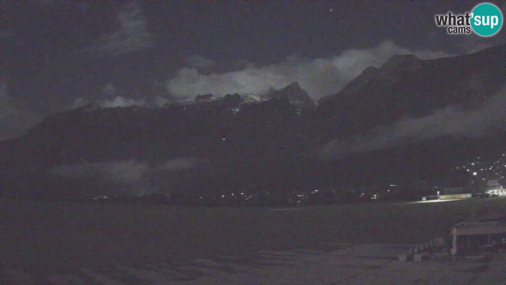 Webcam en direct Aéroport de Bovec – Vue sur Kanin