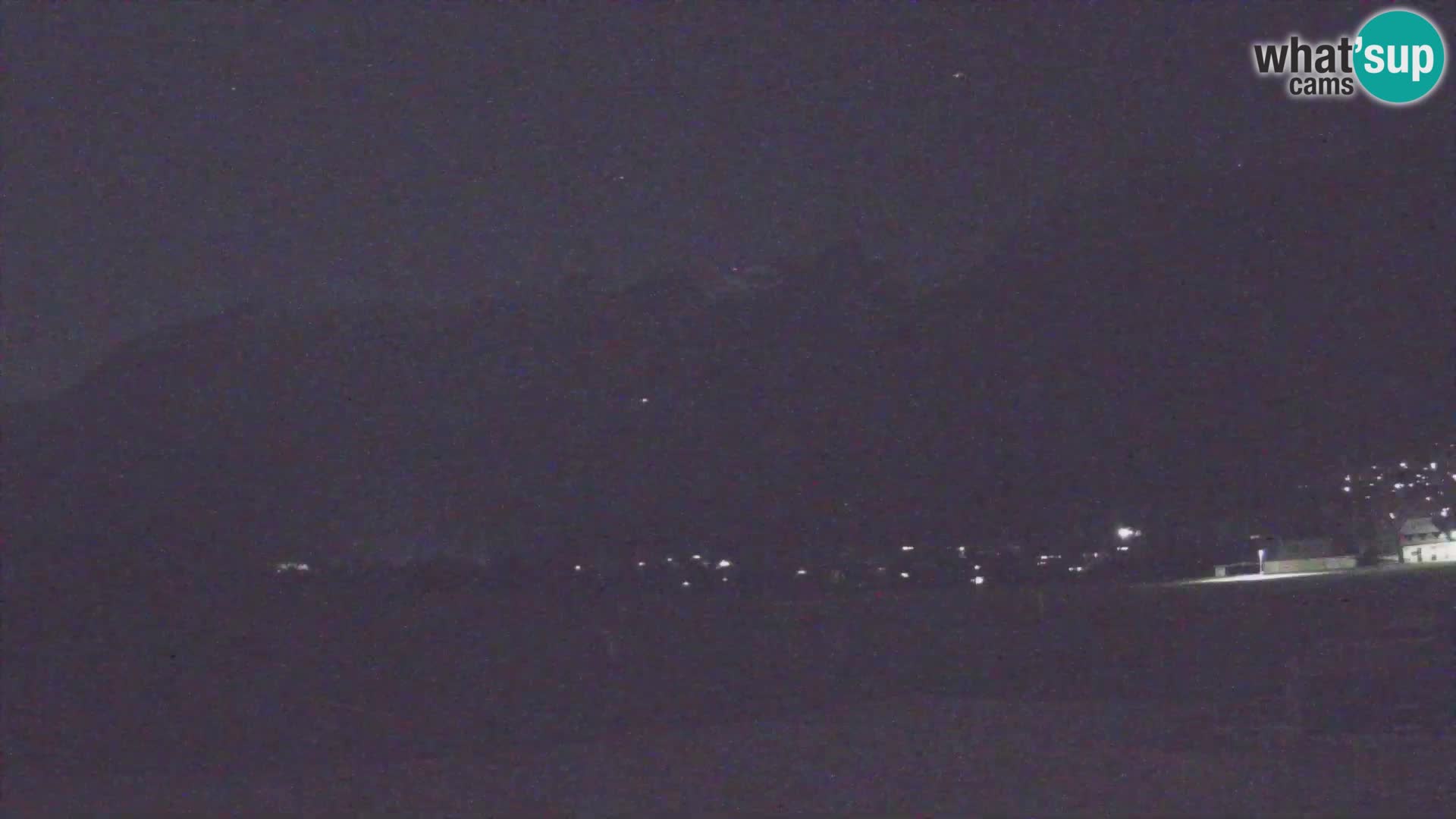 Live webcam Bovec airport – View to Kanin