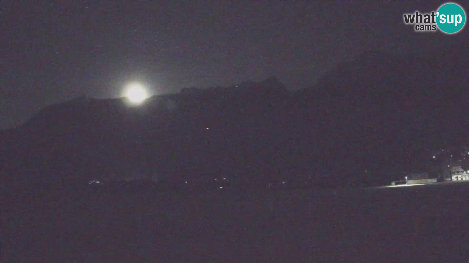 Webcam en direct Aéroport de Bovec – Vue sur Kanin
