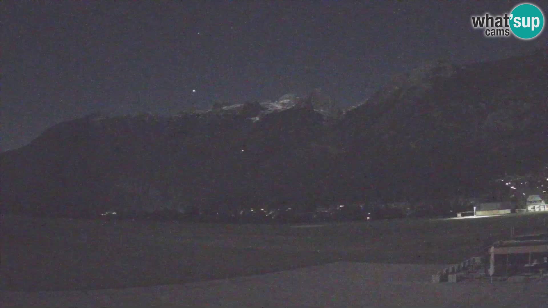 Webcam en direct Aéroport de Bovec – Vue sur Kanin