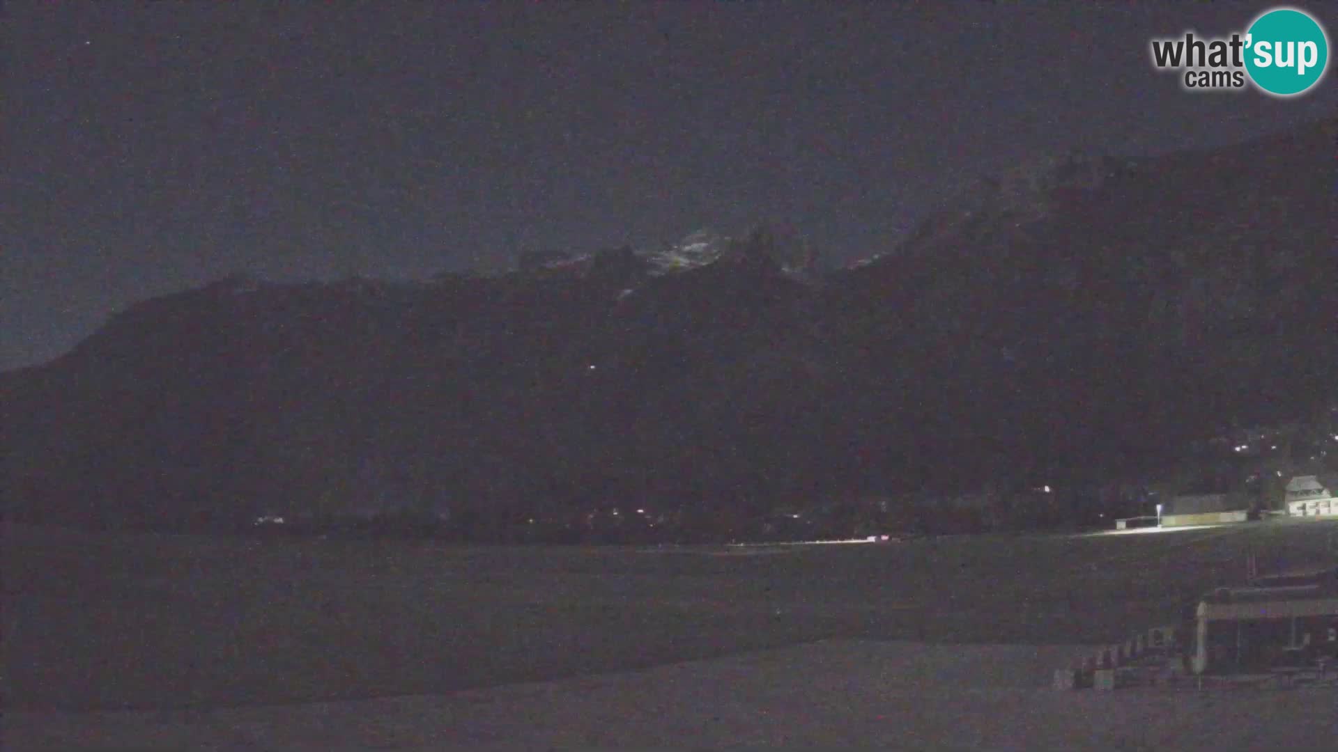 Webcam en direct Aéroport de Bovec – Vue sur Kanin