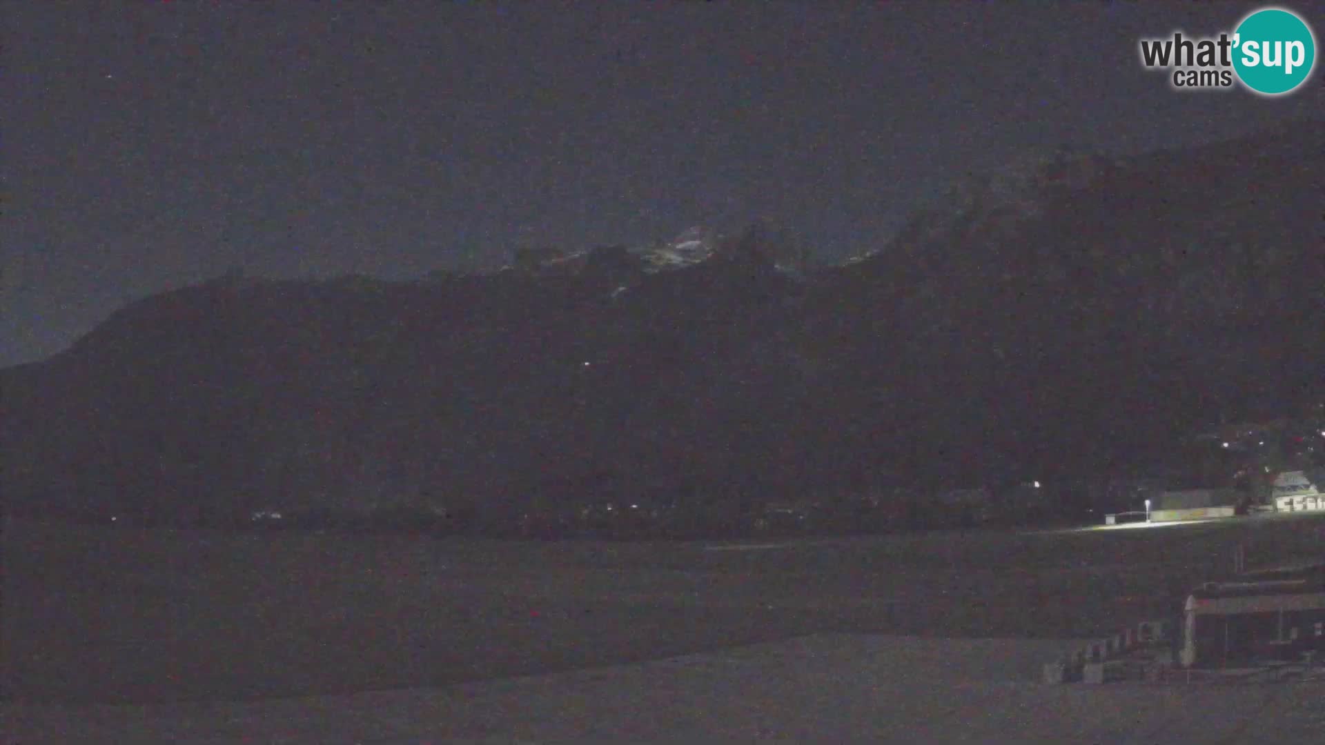 Cámara web en vivo Aeropuerto de Bovec – Vista a Kanin
