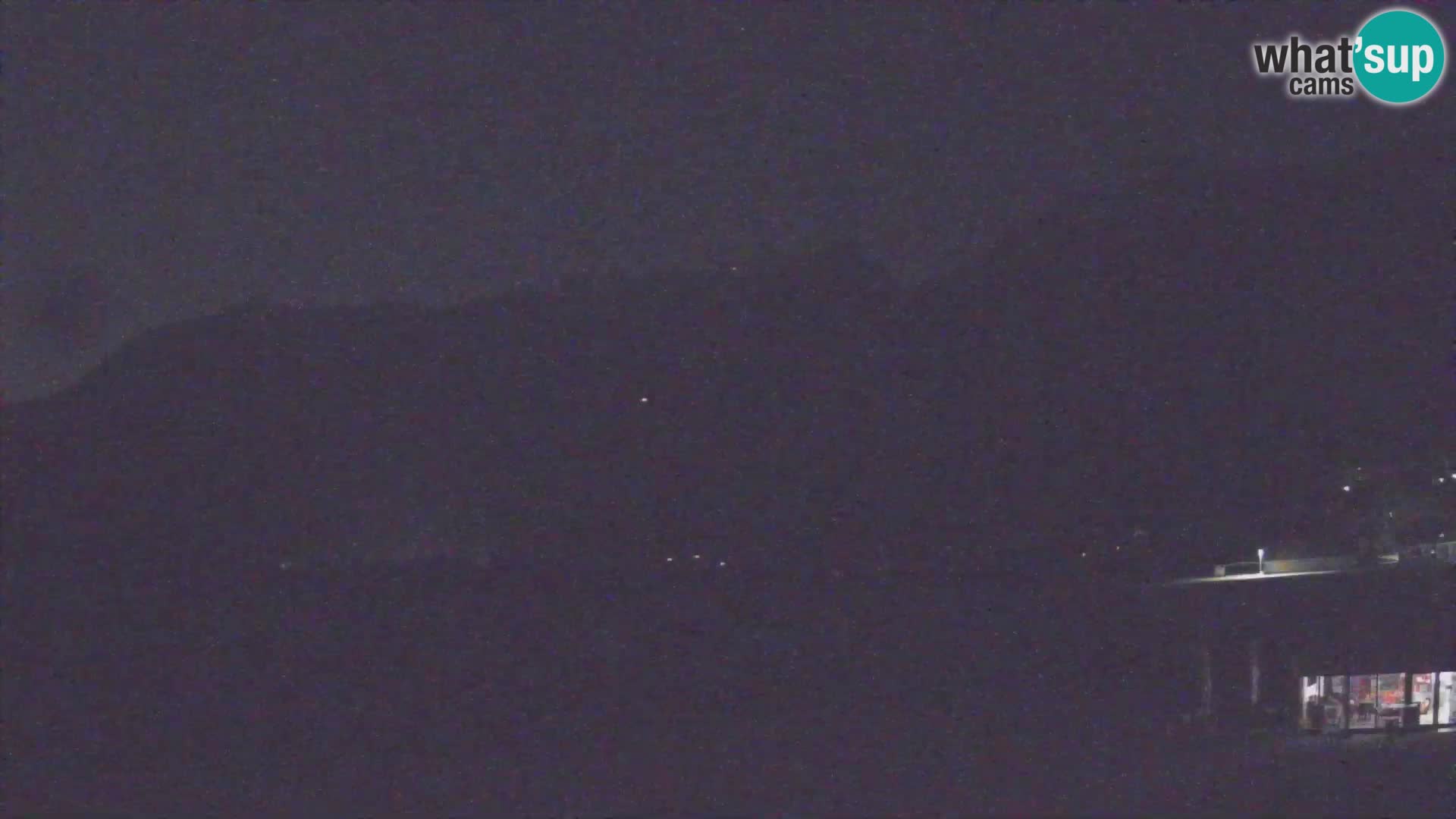 Live webcam Bovec airport – View to Kanin