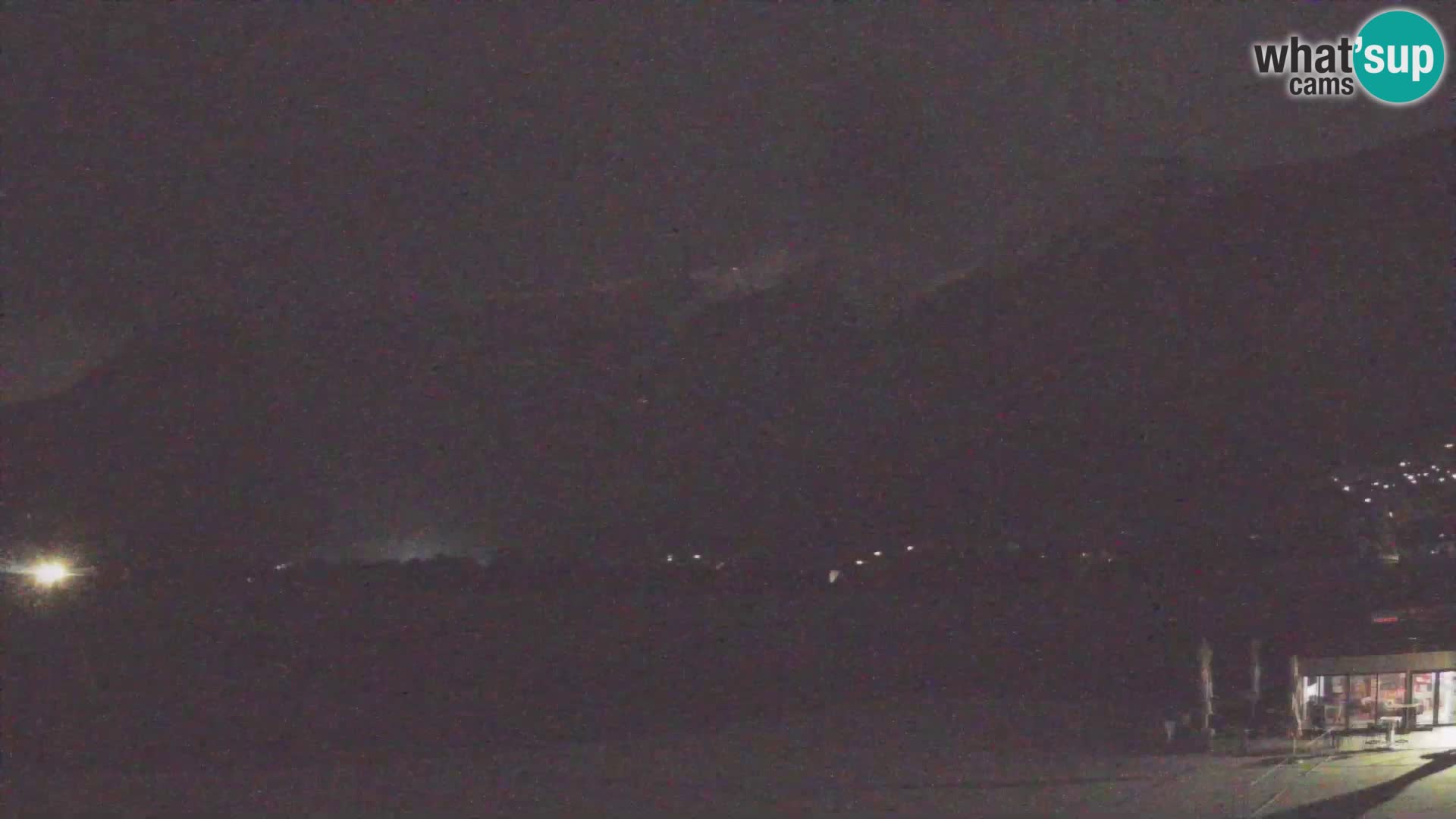 Live webcam Bovec airport – View to Kanin