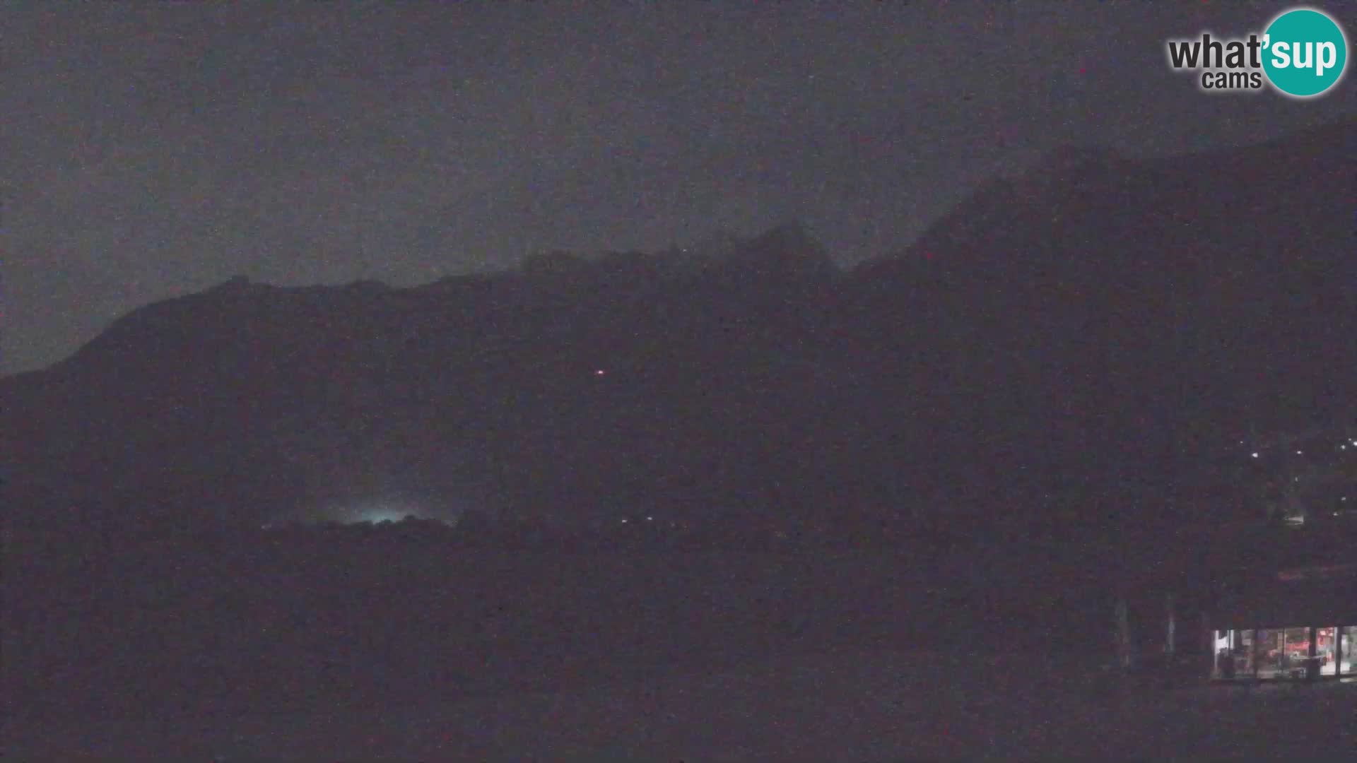Webcam en direct Aéroport de Bovec – Vue sur Kanin