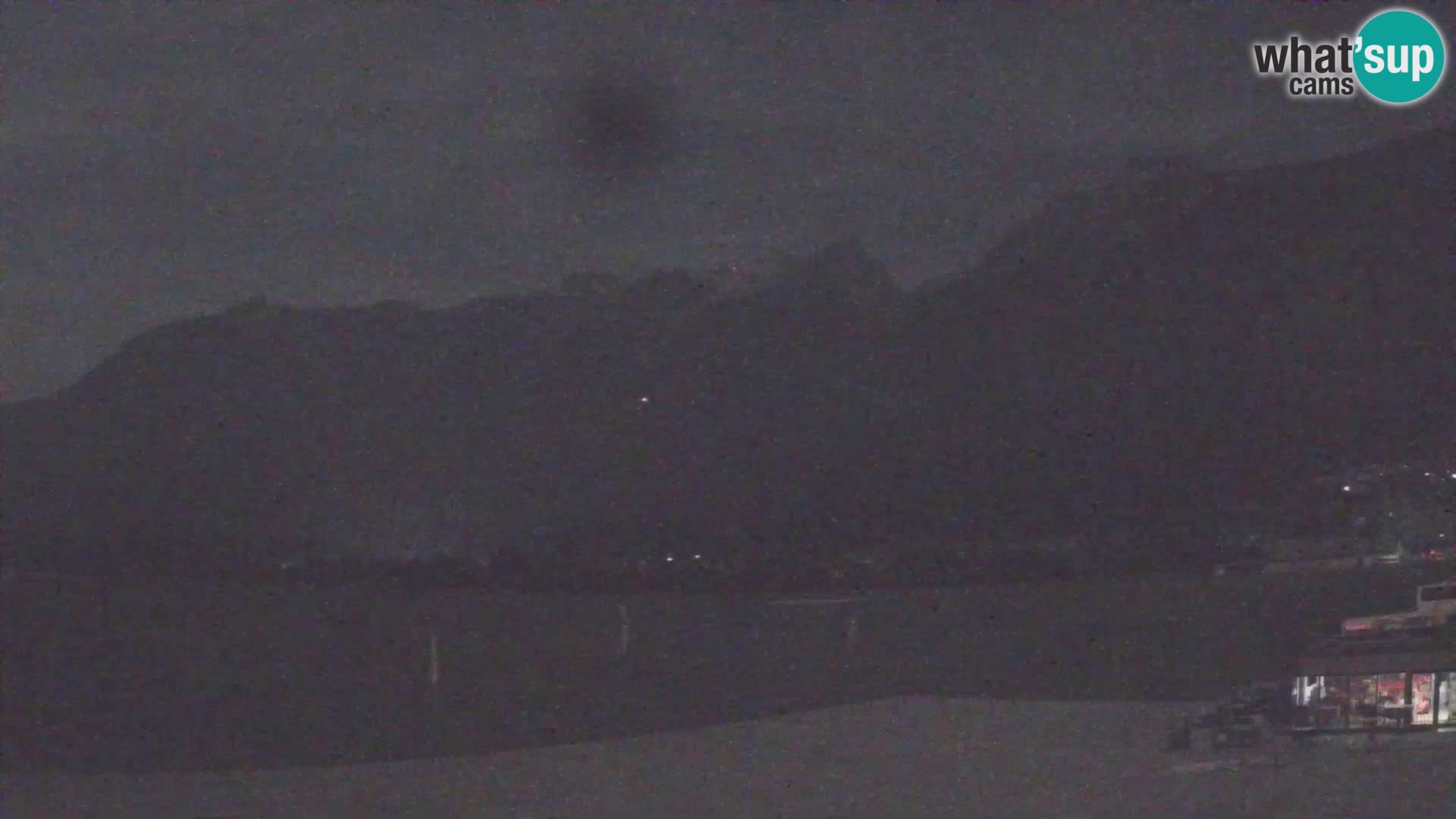 Webcam en direct Aéroport de Bovec – Vue sur Kanin