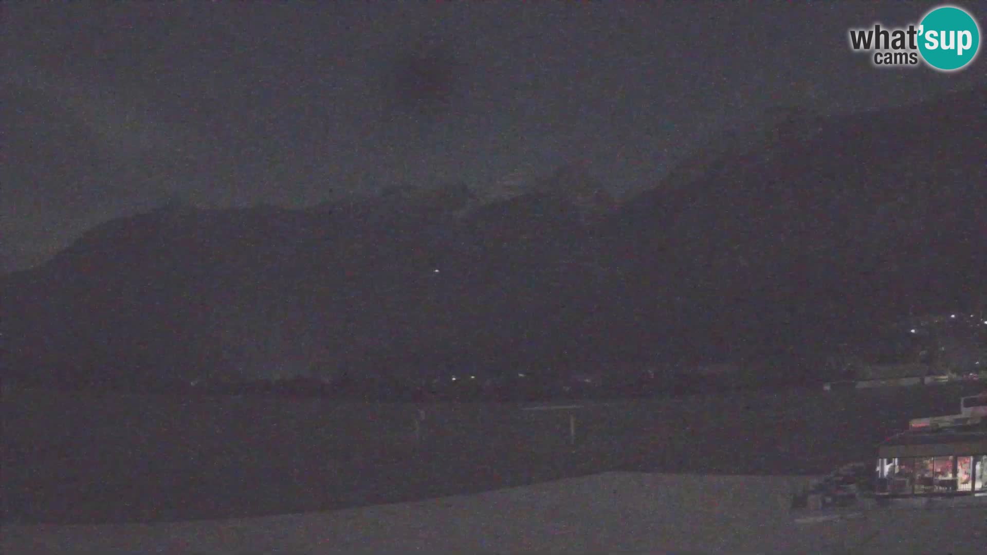 Cámara web en vivo Aeropuerto de Bovec – Vista a Kanin