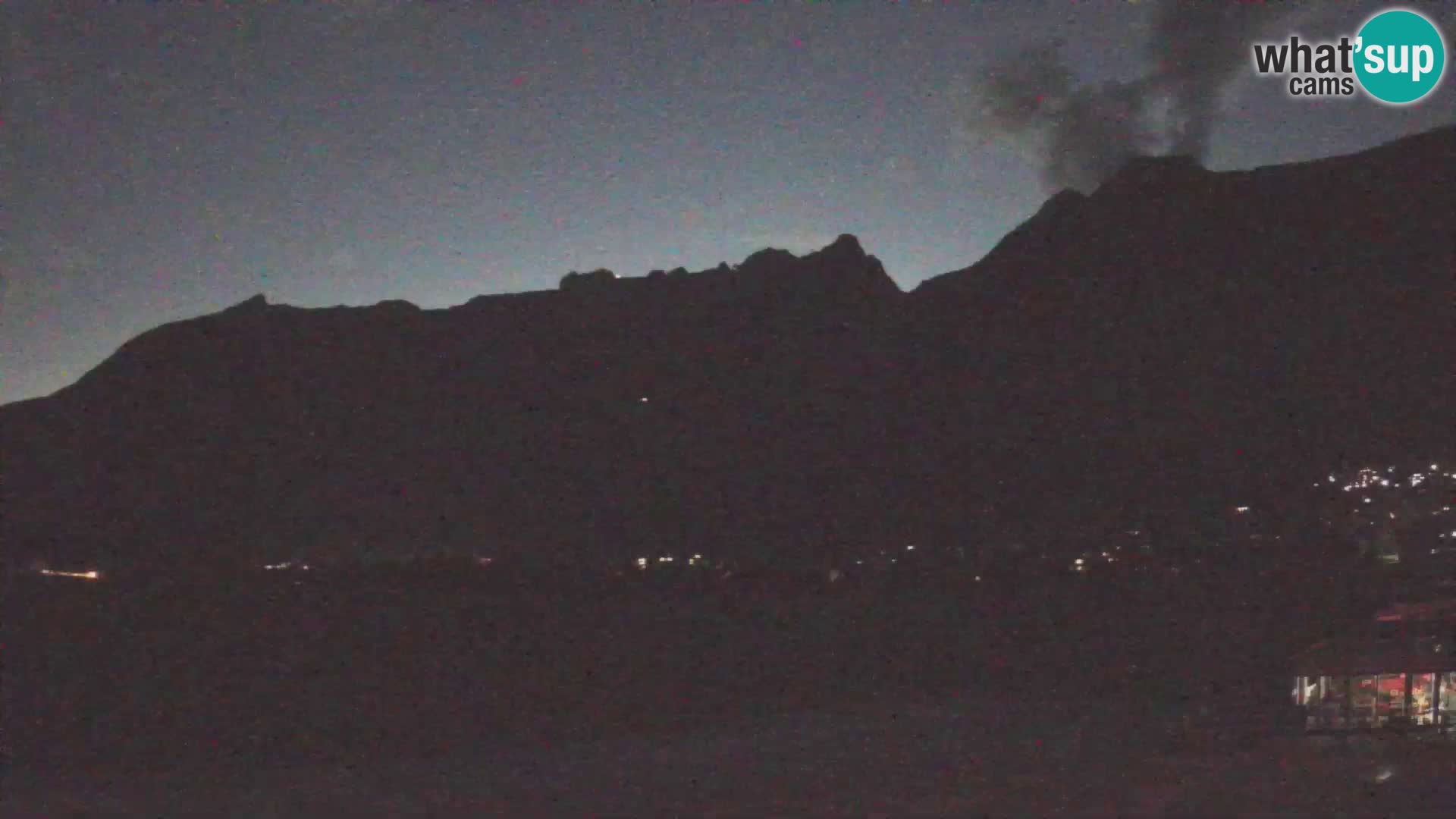 Webcam en direct Aéroport de Bovec – Vue sur Kanin