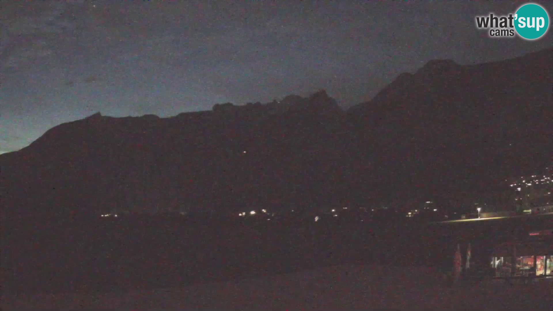 Live webcam Bovec airport – View to Kanin