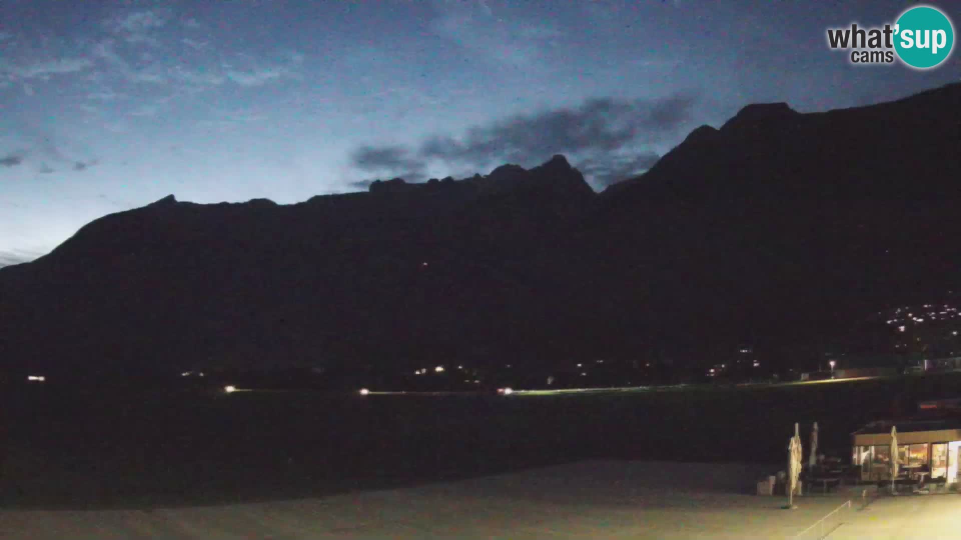 Webcam en direct Aéroport de Bovec – Vue sur Kanin