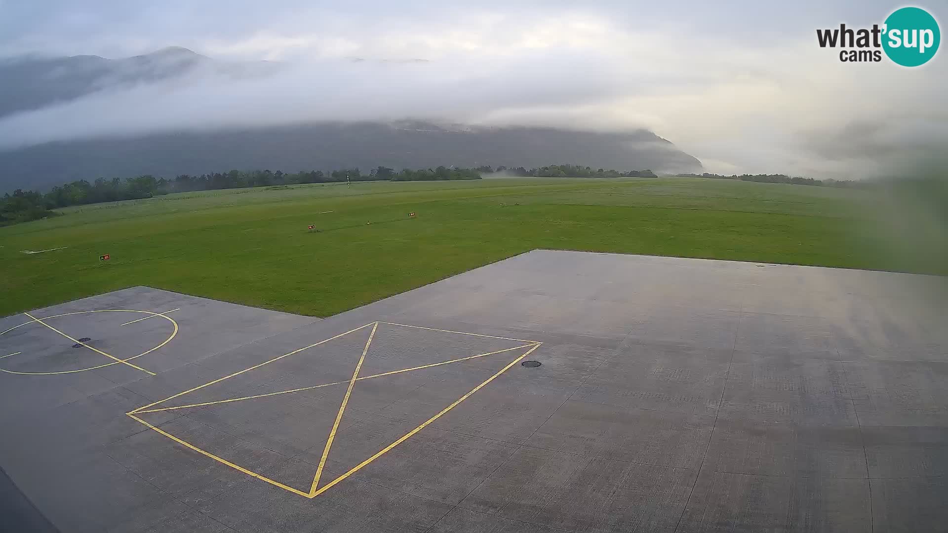 Webcam de l’aéroport de Bovec – Skydive Bovec