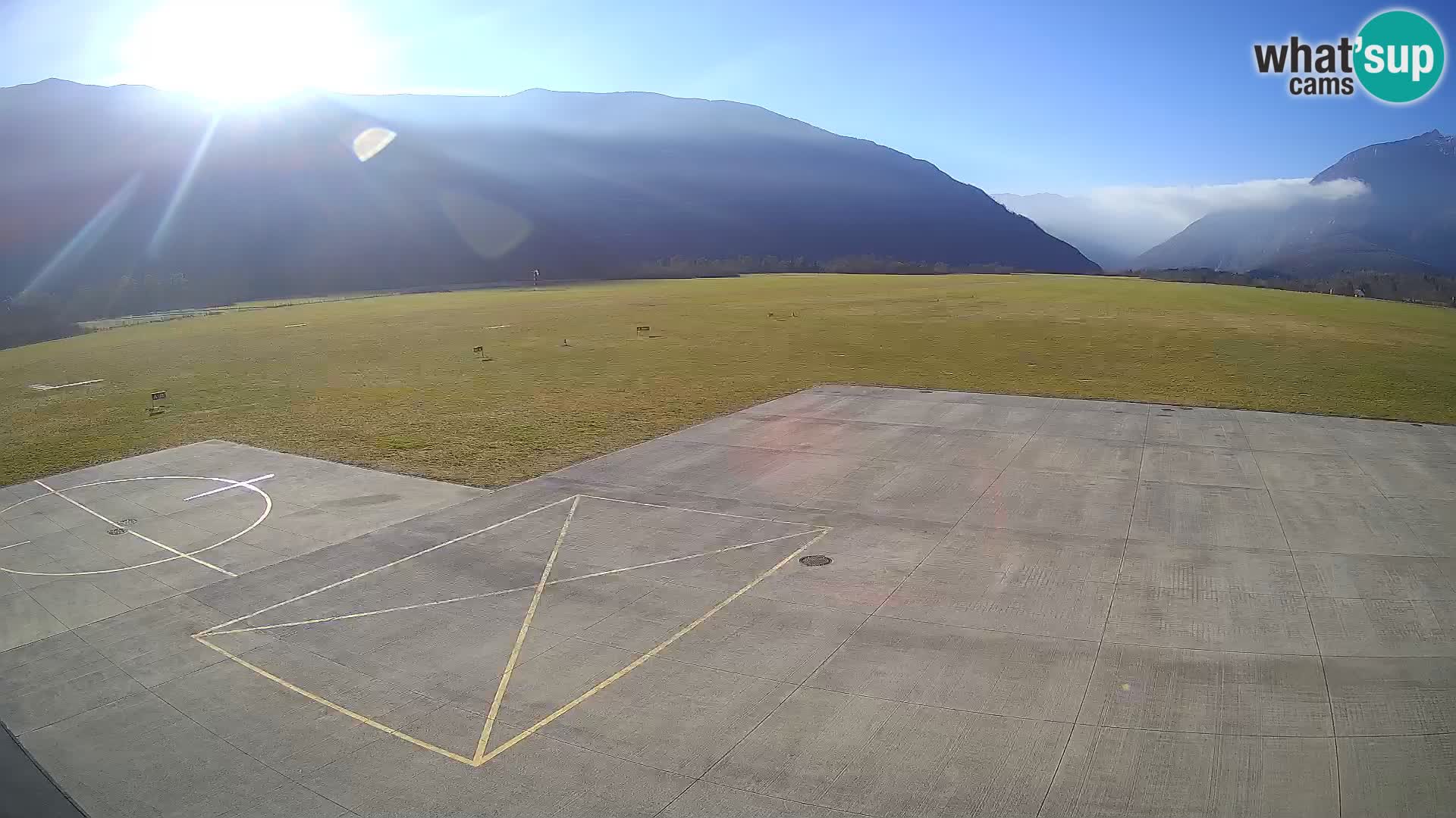 L’aeroporto di Bovec webcam – Skydive Bovec