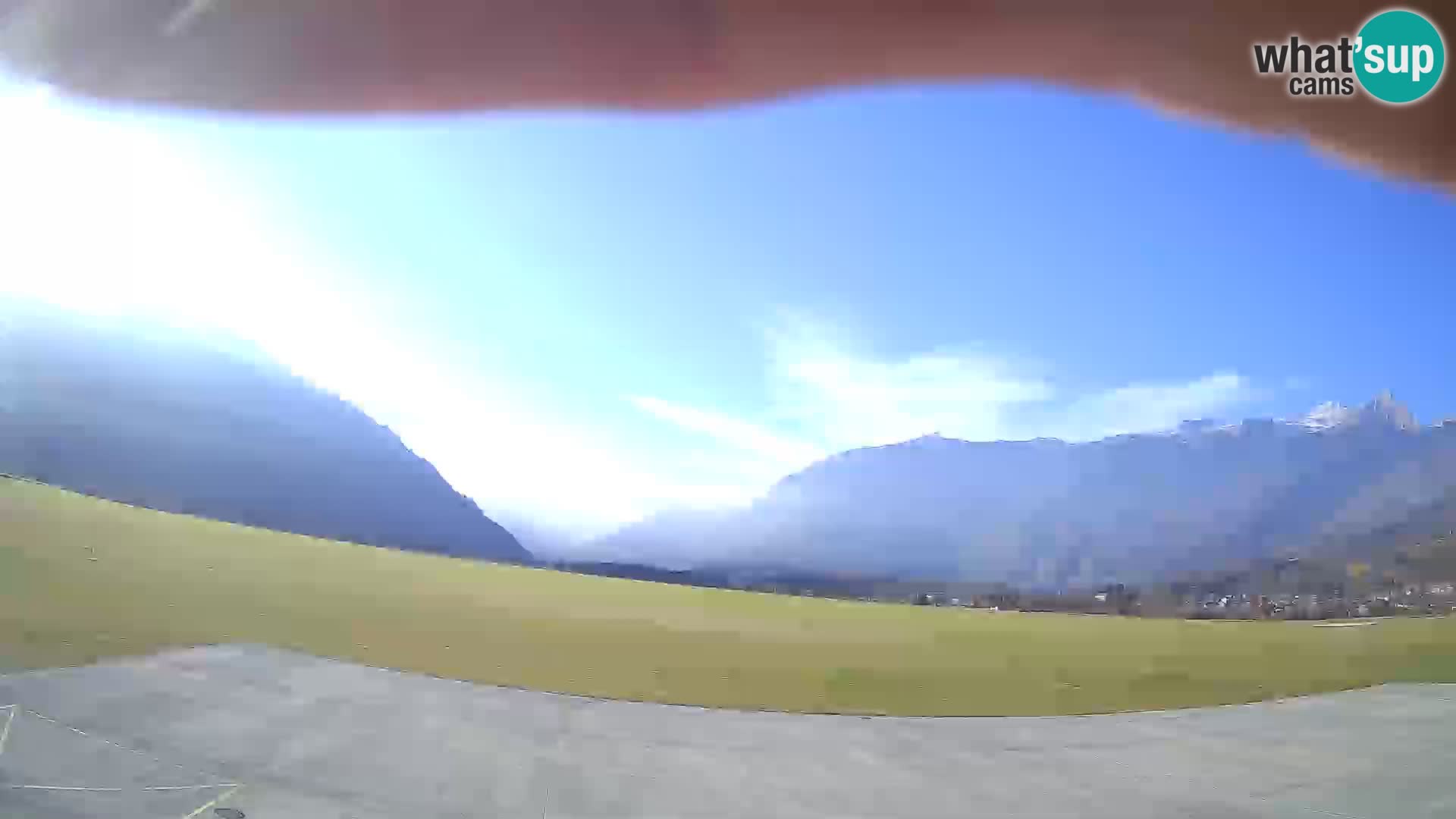 Webcam des Flughafens Bovec – Skydive Bovec