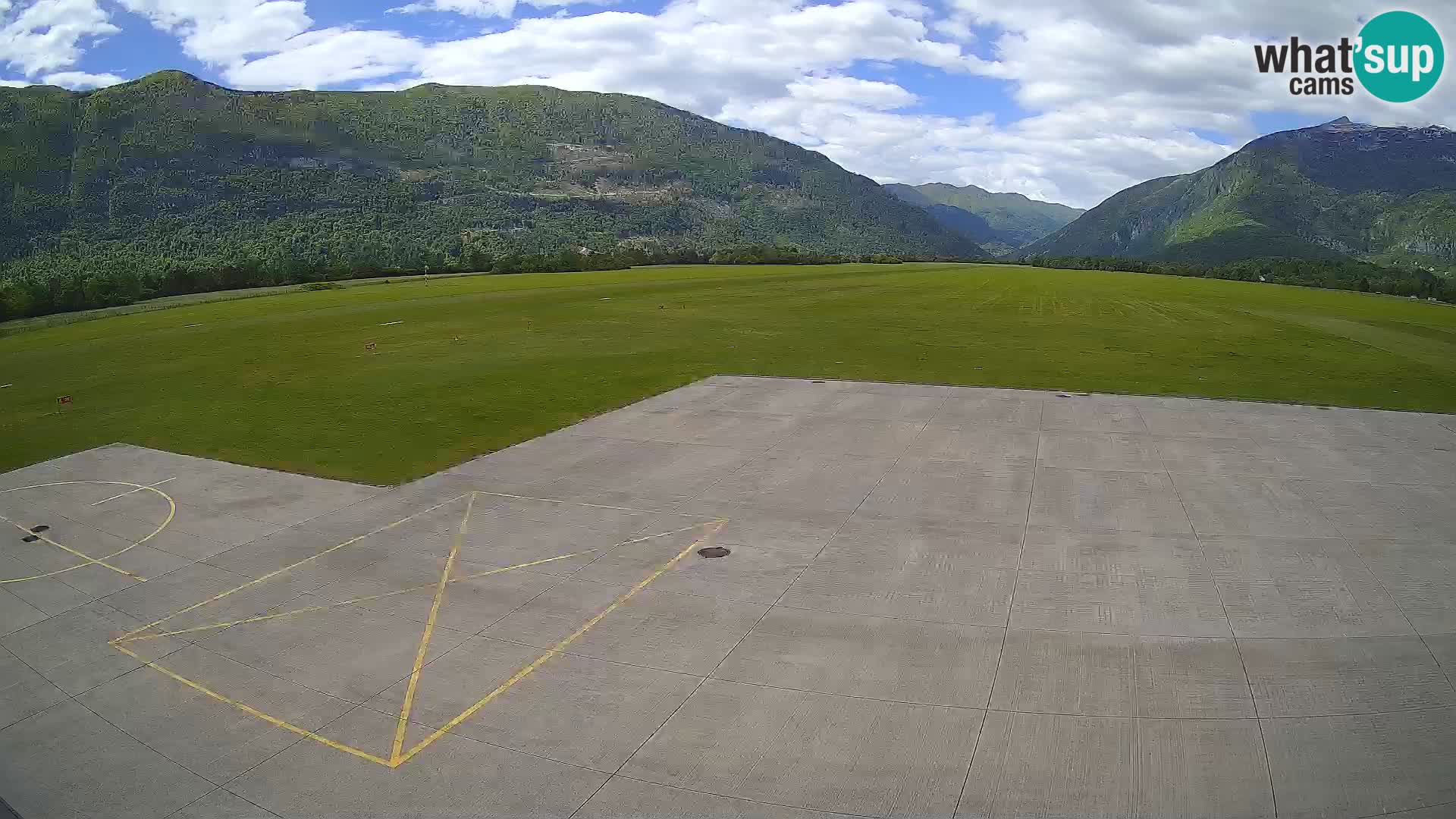 L’aeroporto di Bovec webcam – Skydive Bovec