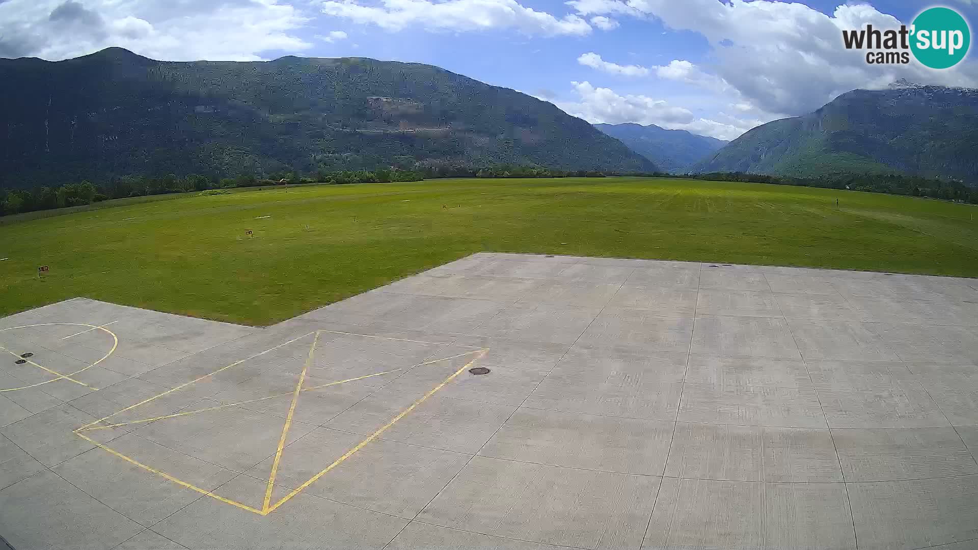 Webcam de l’aéroport de Bovec – Skydive Bovec