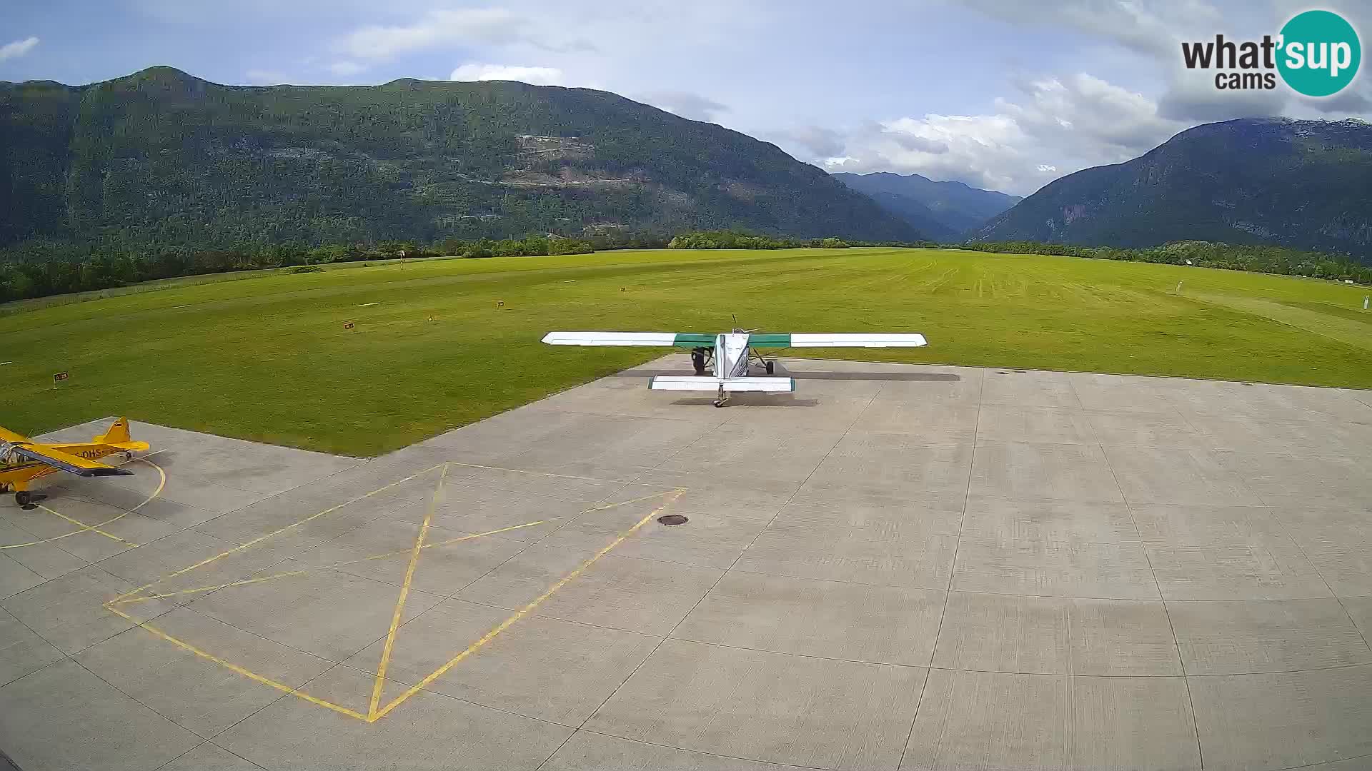 Webcam de l’aéroport de Bovec – Skydive Bovec
