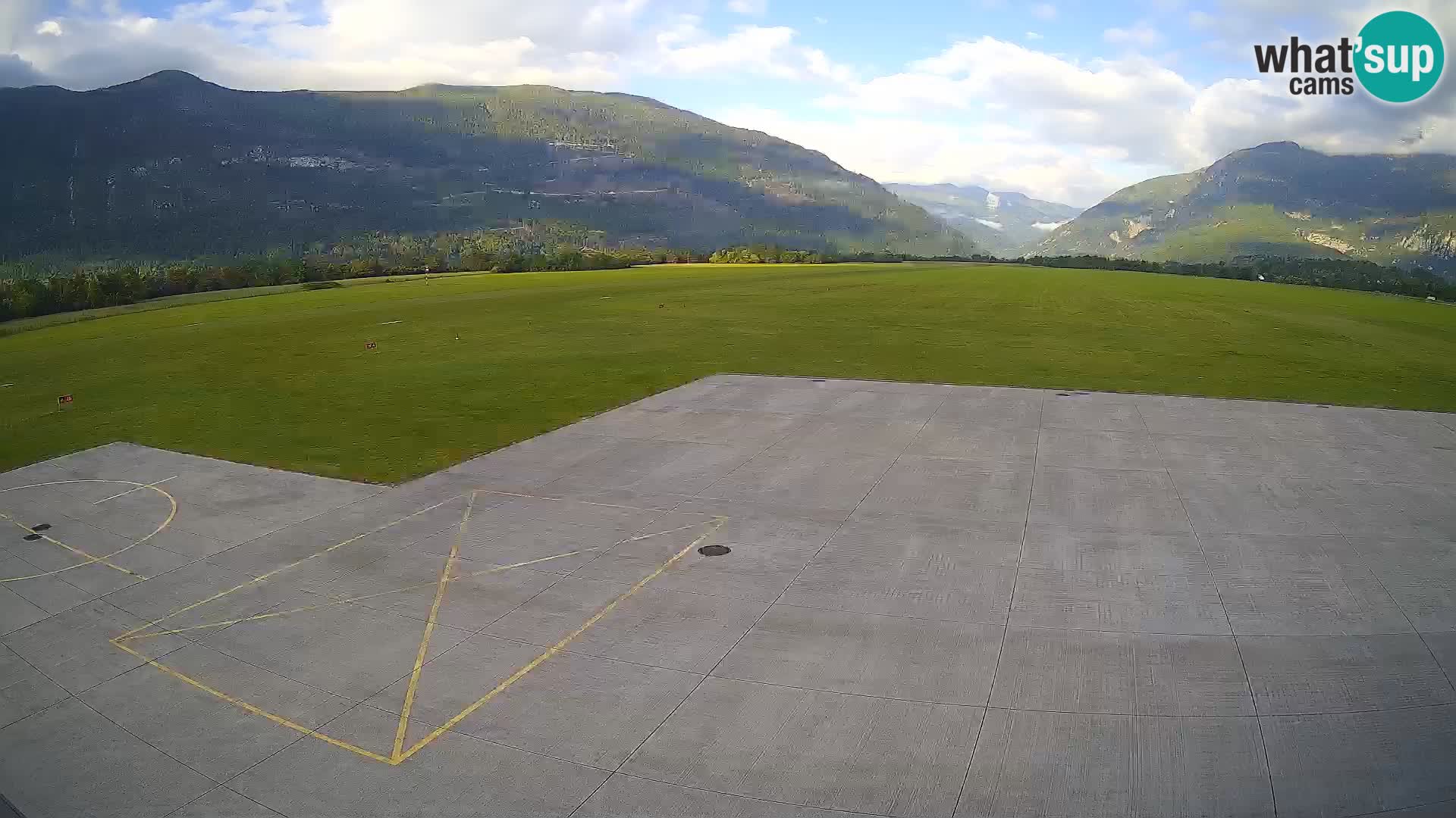 Cámara web del aeropuerto de Bovec – Skydive Bovec