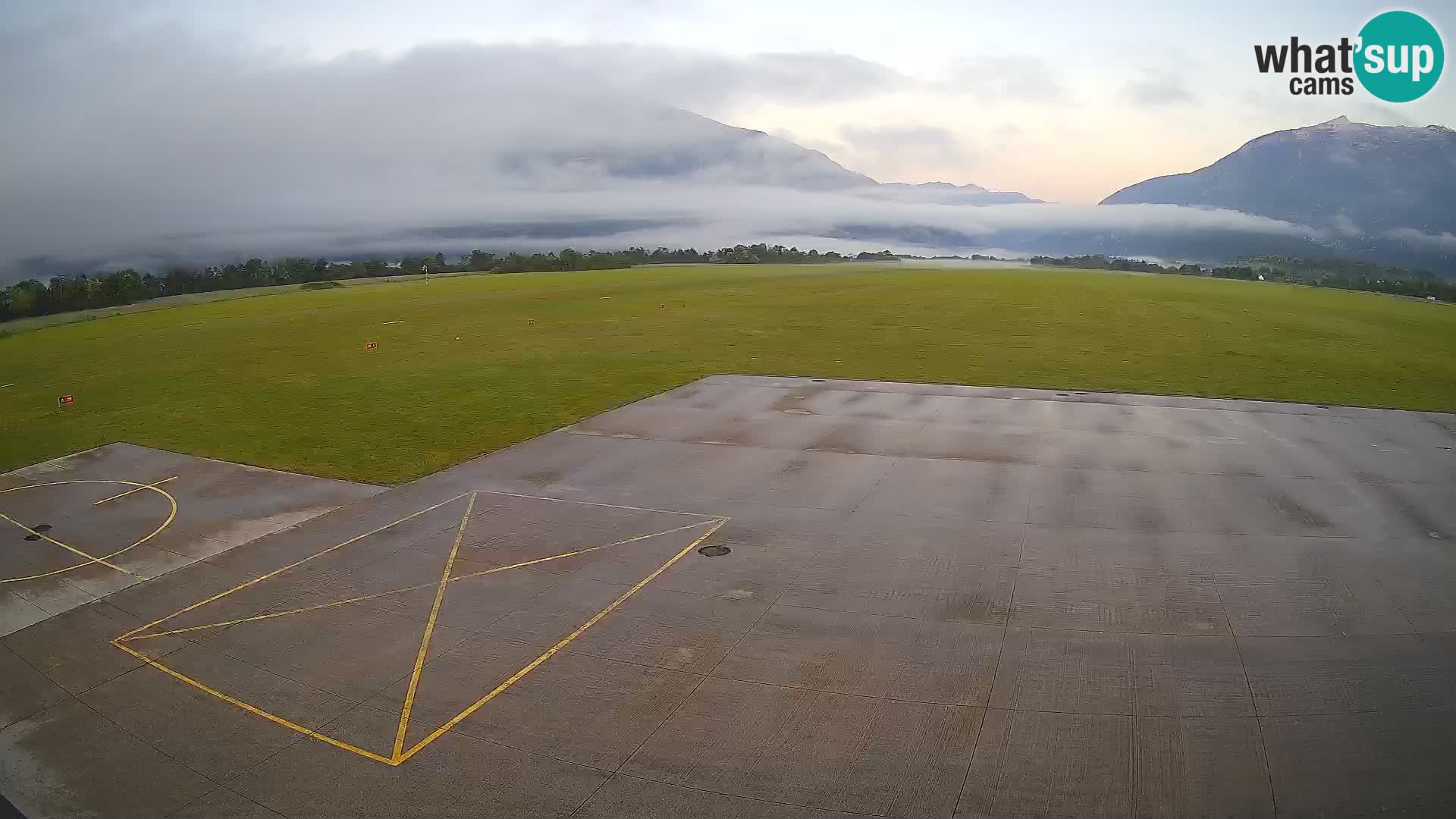 Webcam de l’aéroport de Bovec – Skydive Bovec