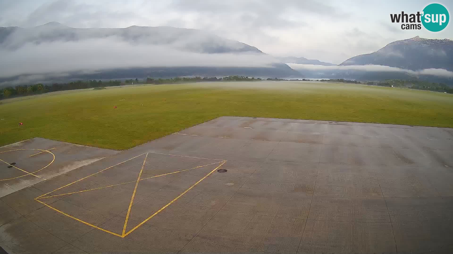 Bovec spletna kamera letališče – Skydive Bovec