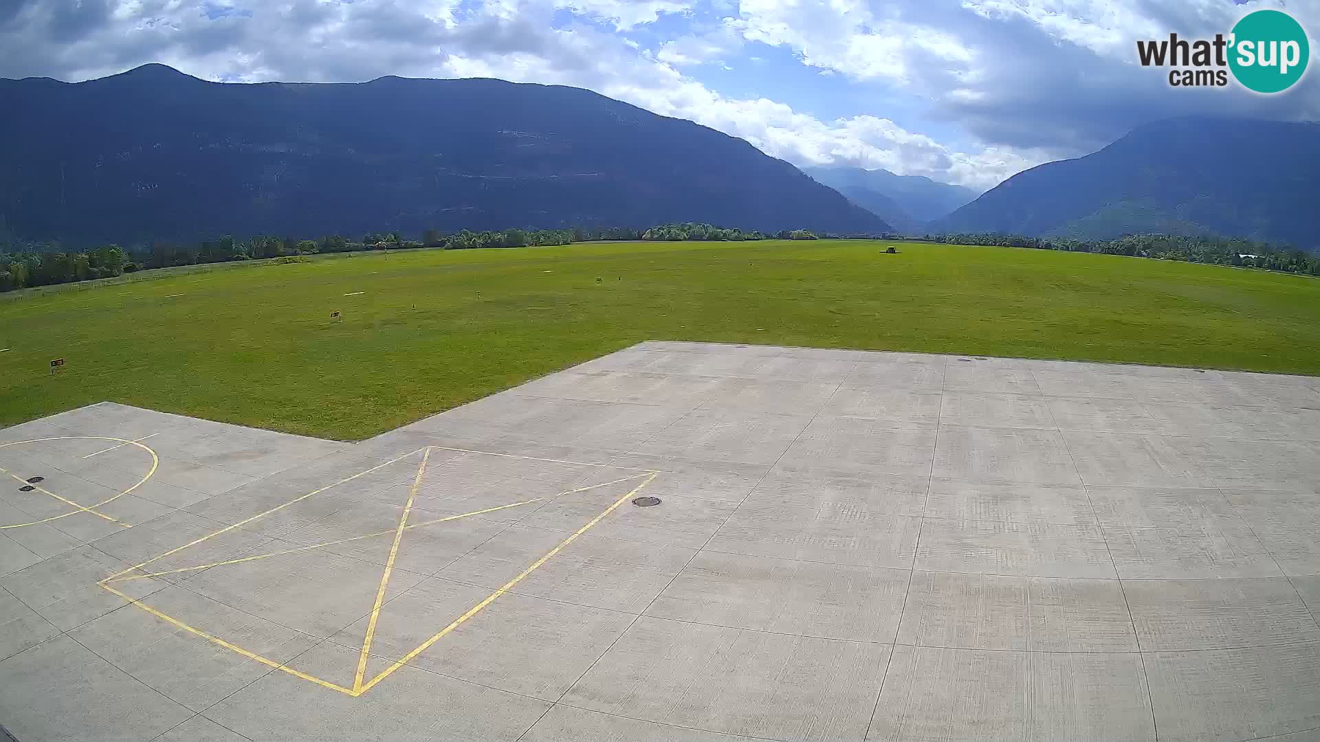 Cámara web del aeropuerto de Bovec – Skydive Bovec