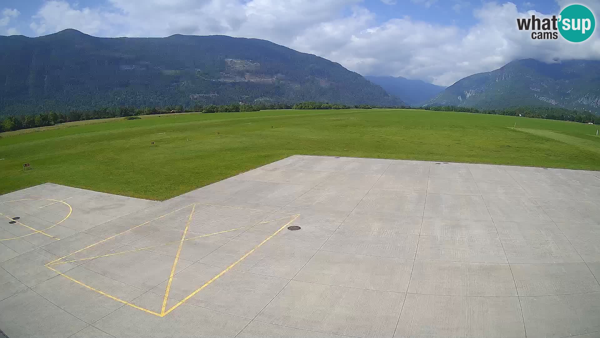 Bovec airport webcam – Skydive Bovec