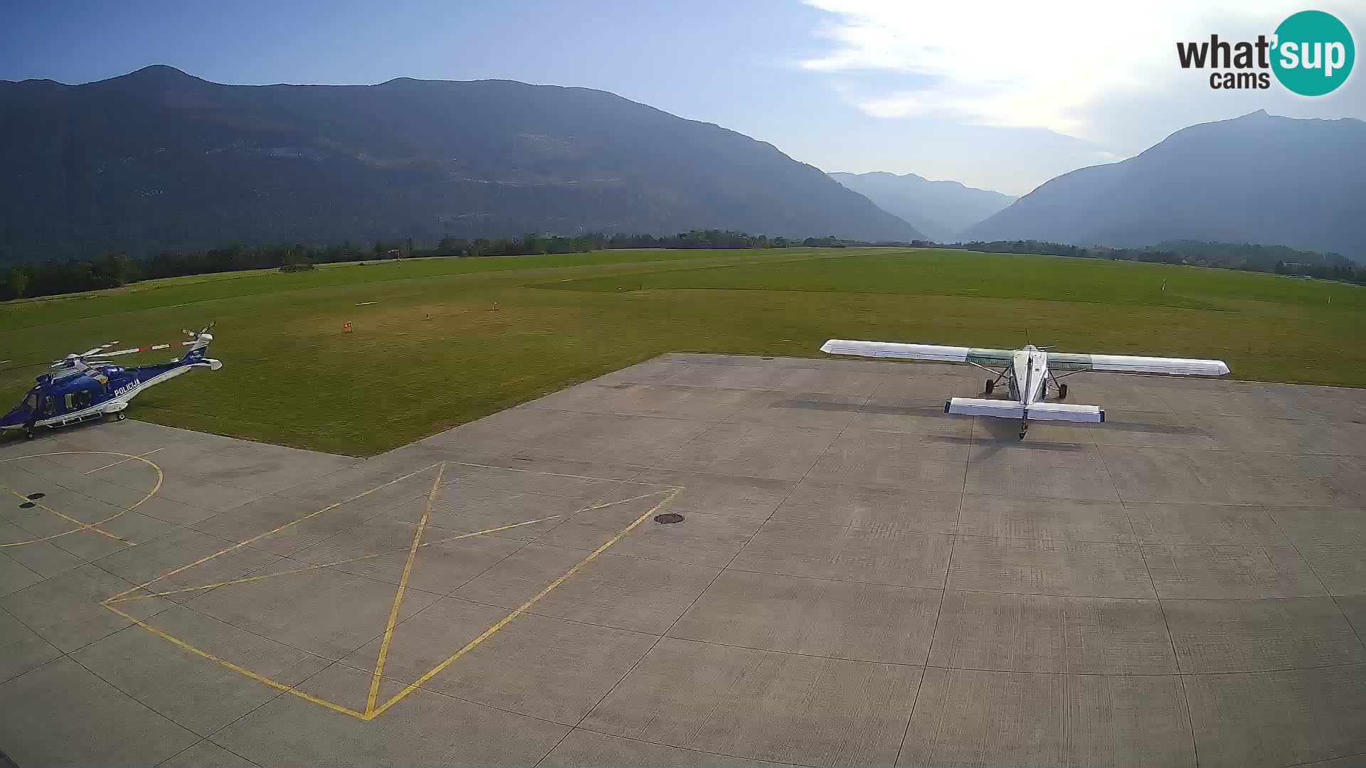 Webcam de l’aéroport de Bovec – Skydive Bovec
