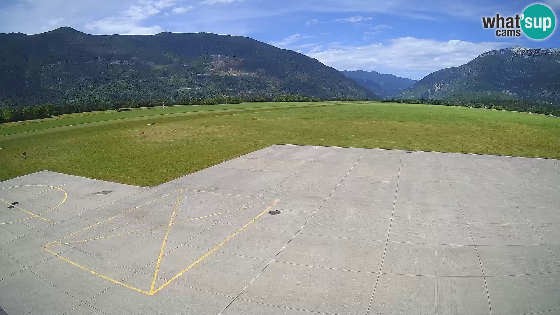 L’aeroporto di Bovec webcam – Skydive Bovec