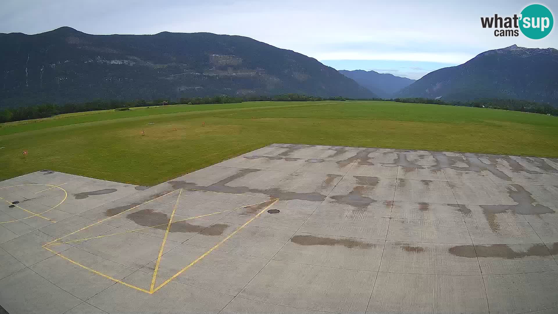 Cámara web del aeropuerto de Bovec – Skydive Bovec