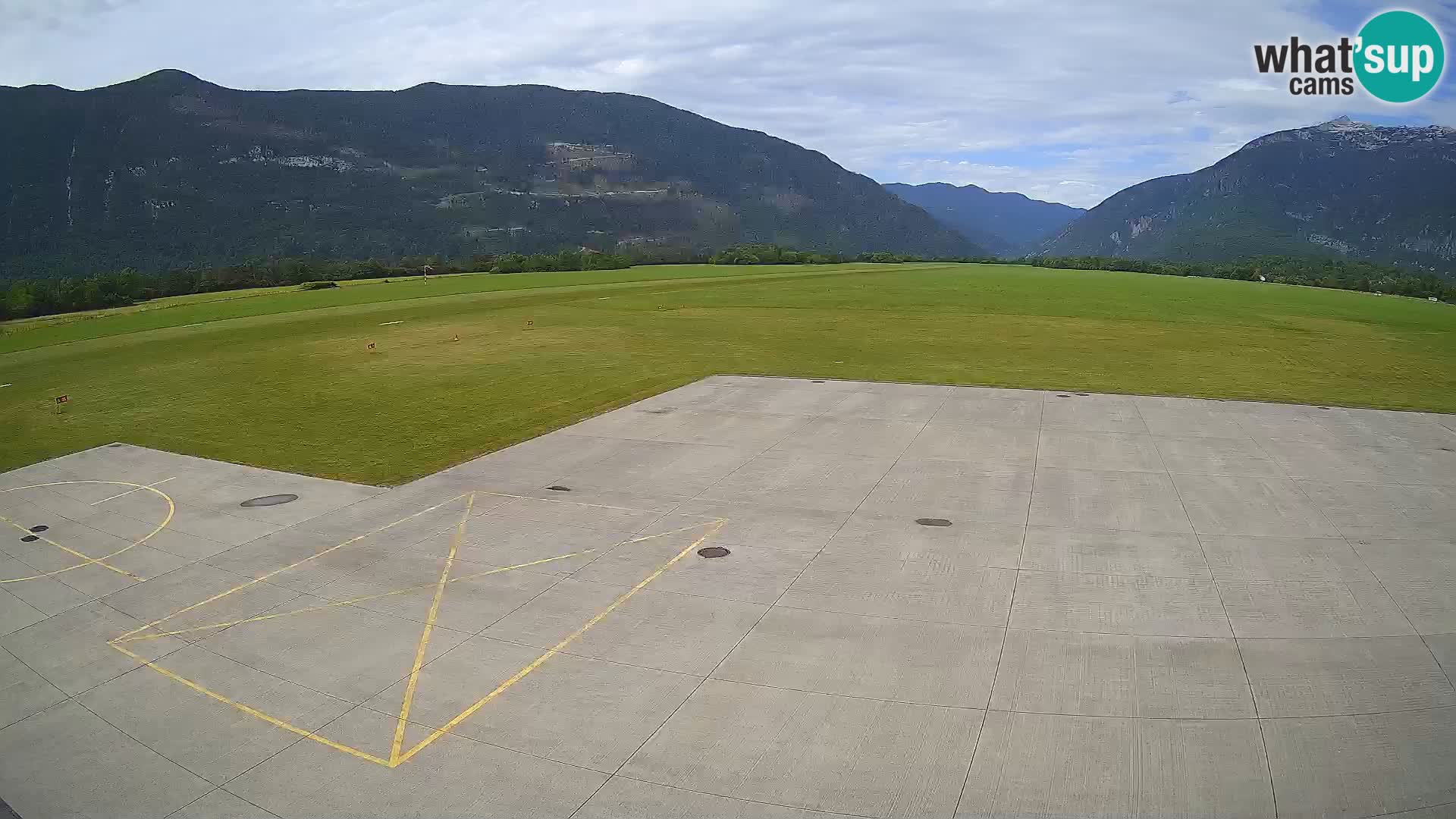 Cámara web del aeropuerto de Bovec – Skydive Bovec