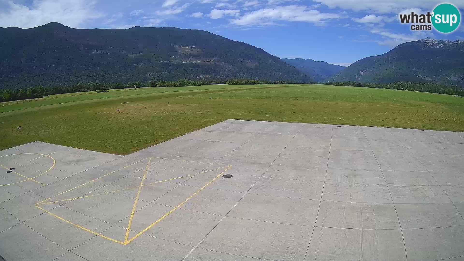 L’aeroporto di Bovec webcam – Skydive Bovec