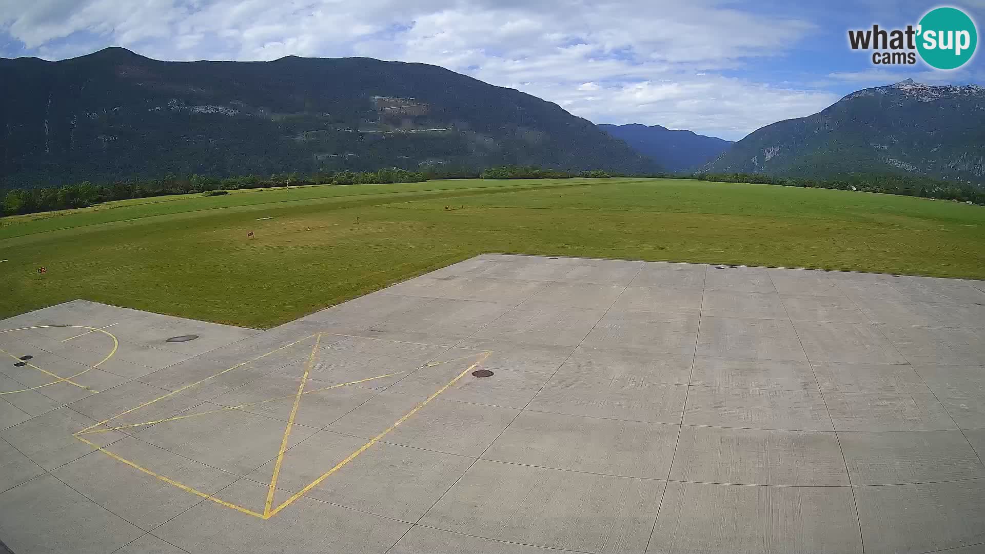 Cámara web del aeropuerto de Bovec – Skydive Bovec