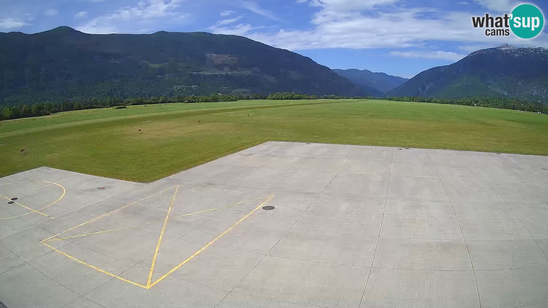 Bovec spletna kamera letališče – Skydive Bovec
