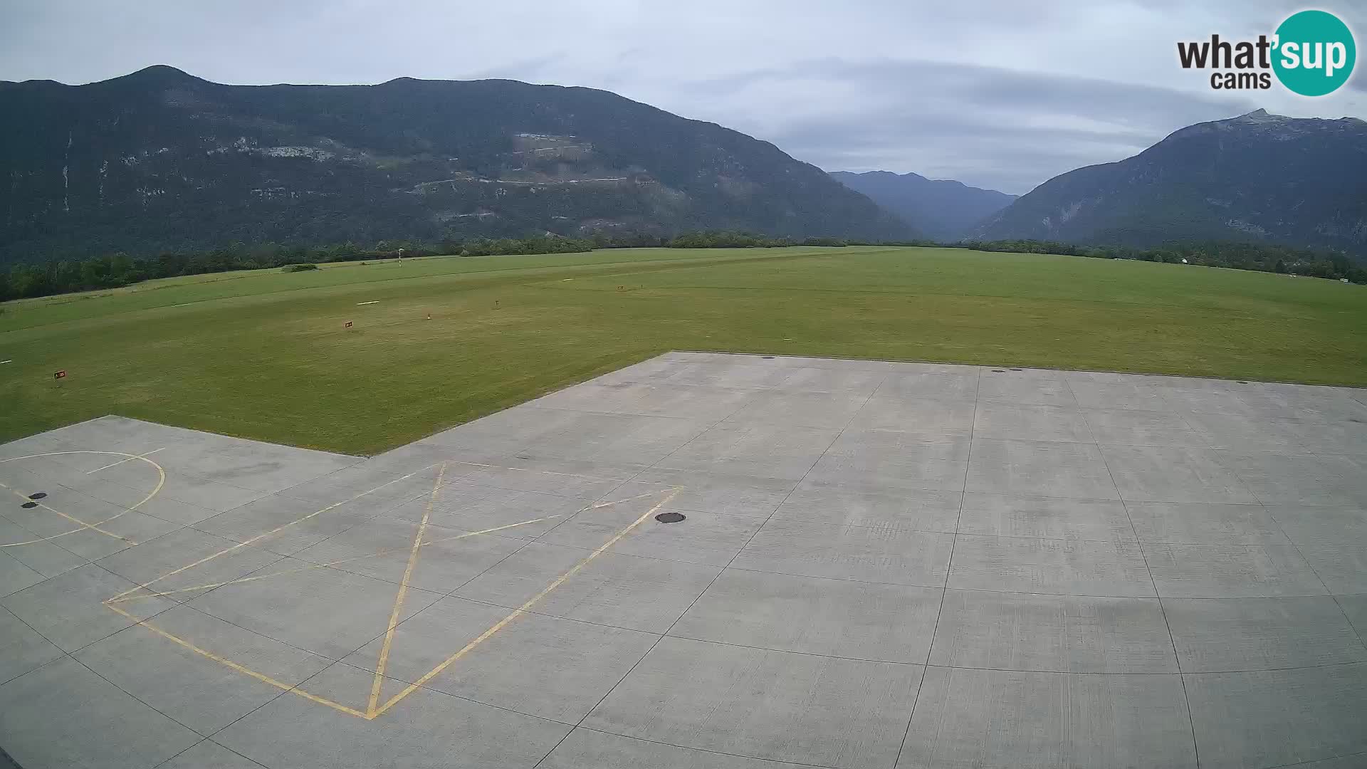 Cámara web del aeropuerto de Bovec – Skydive Bovec