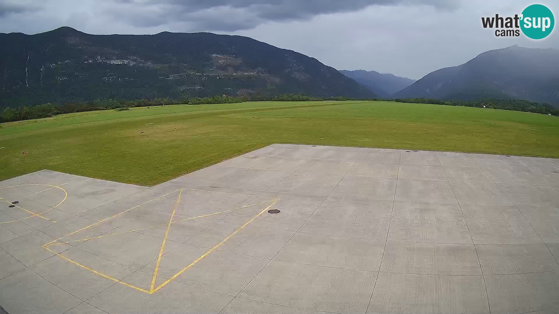 Webcam de l’aéroport de Bovec – Skydive Bovec
