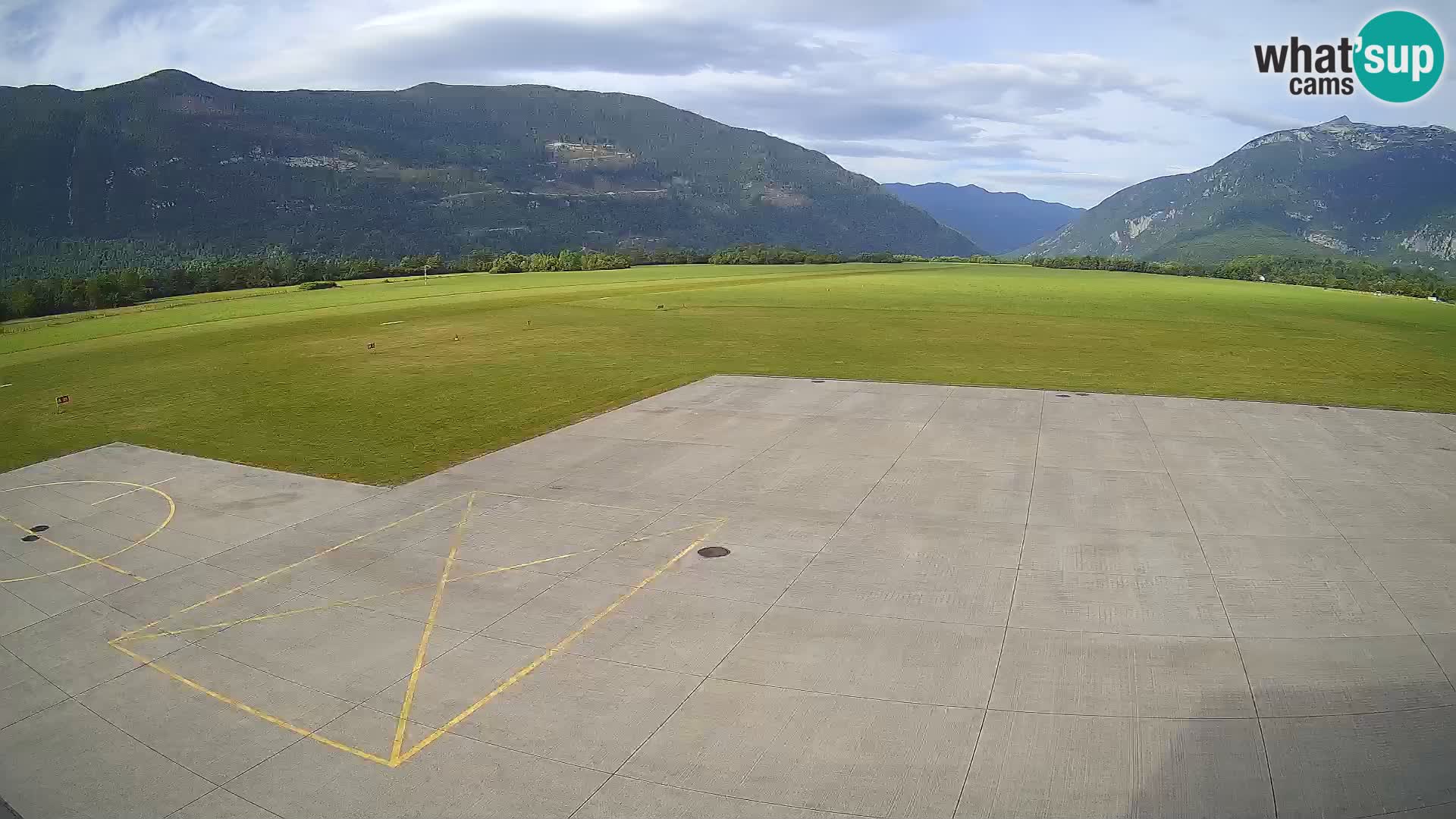 L’aeroporto di Bovec webcam – Skydive Bovec