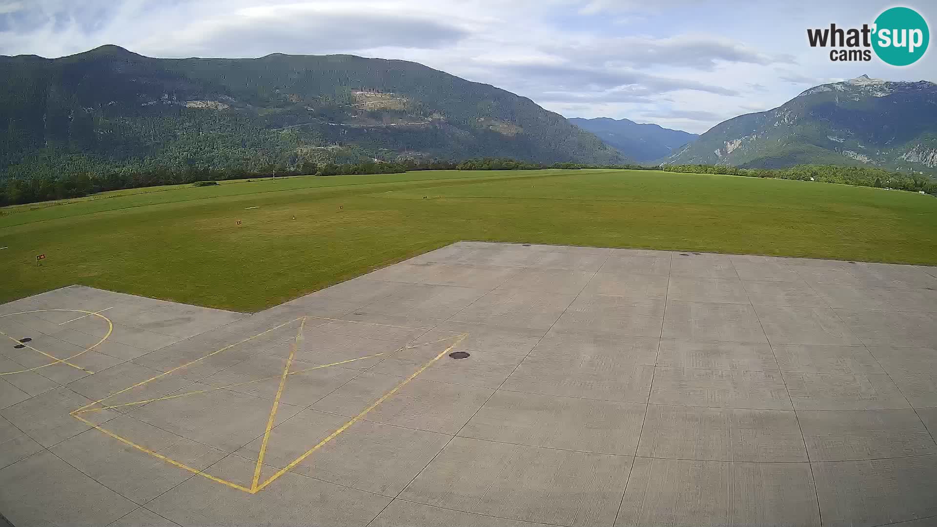 Bovec airport webcam – Skydive Bovec