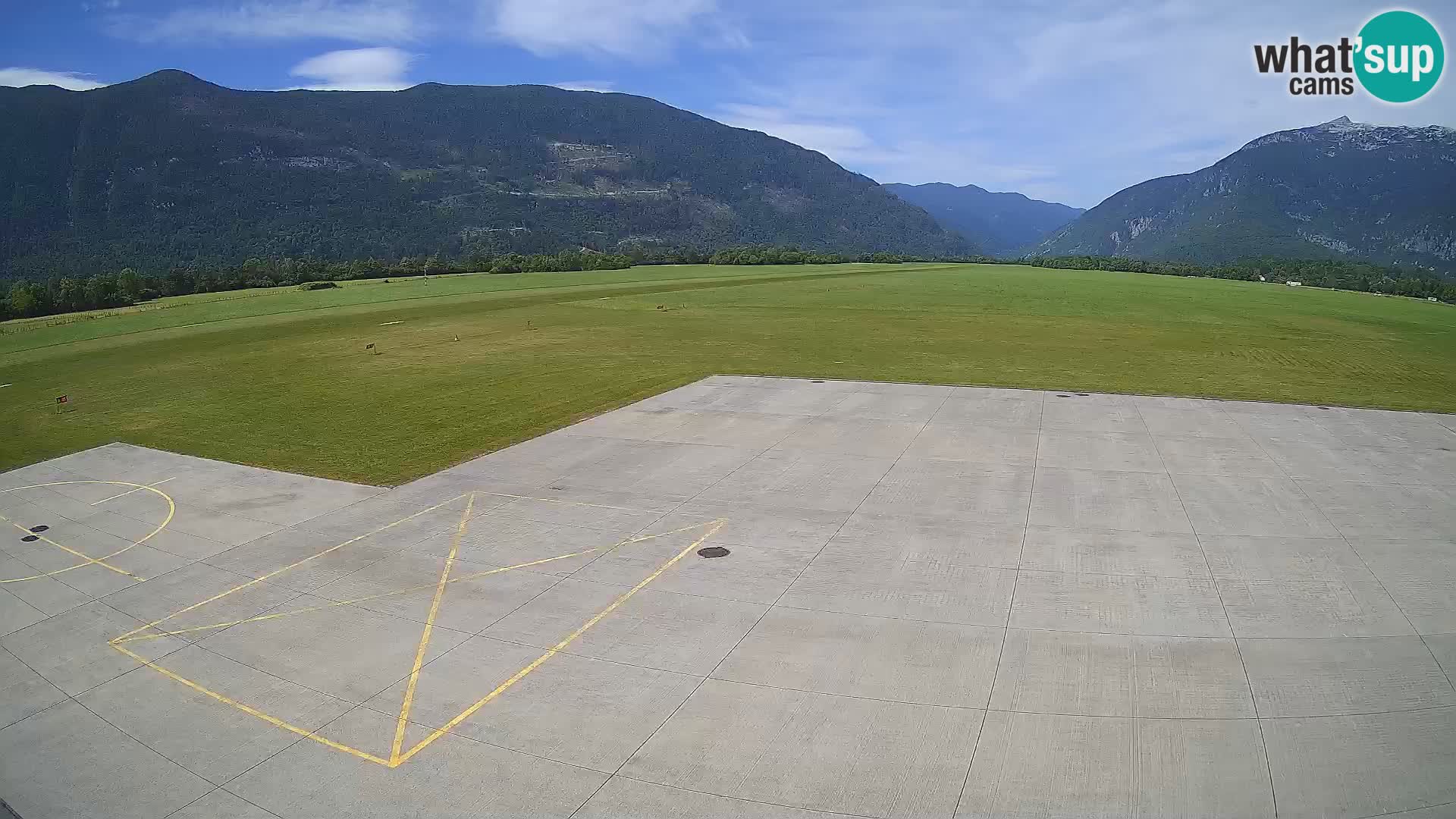 Bovec airport webcam – Skydive Bovec