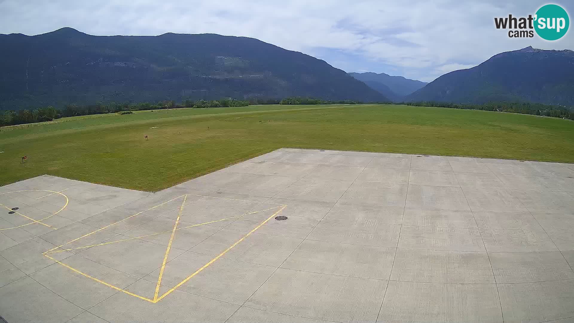 Cámara web del aeropuerto de Bovec – Skydive Bovec