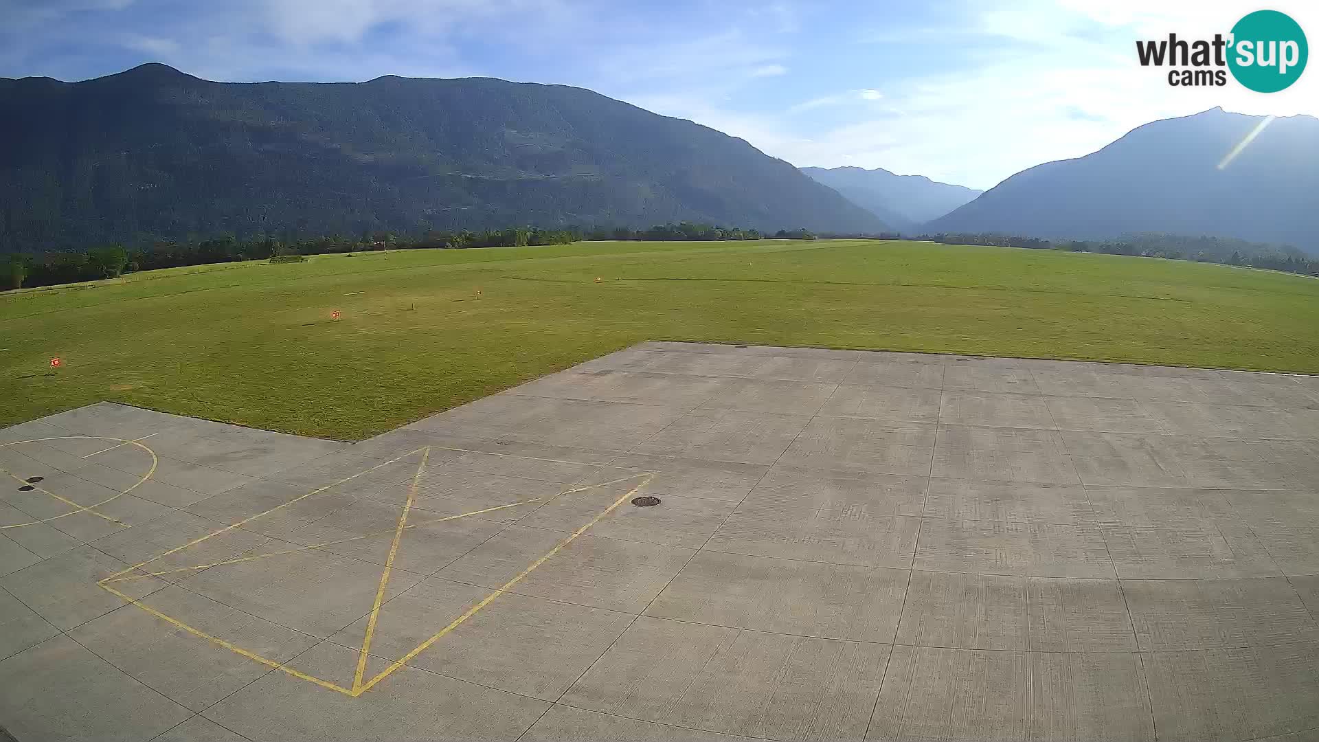 Webcam de l’aéroport de Bovec – Skydive Bovec
