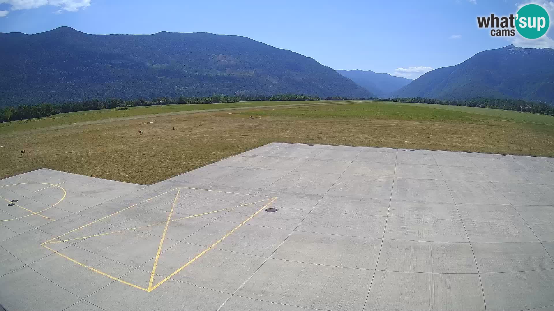 Bovec airport webcam – Skydive Bovec