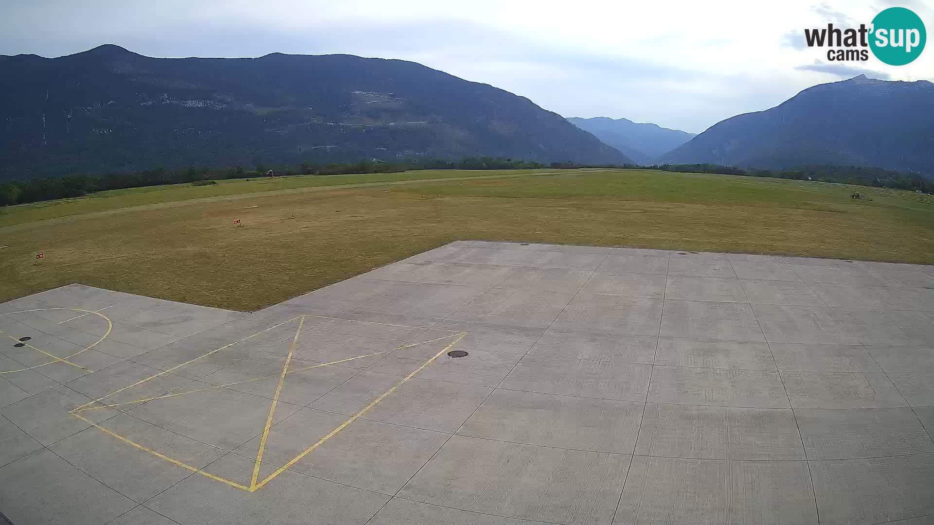 Webcam de l’aéroport de Bovec – Skydive Bovec