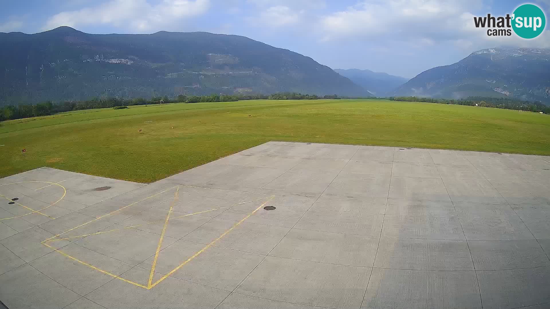 Webcam de l’aéroport de Bovec – Skydive Bovec