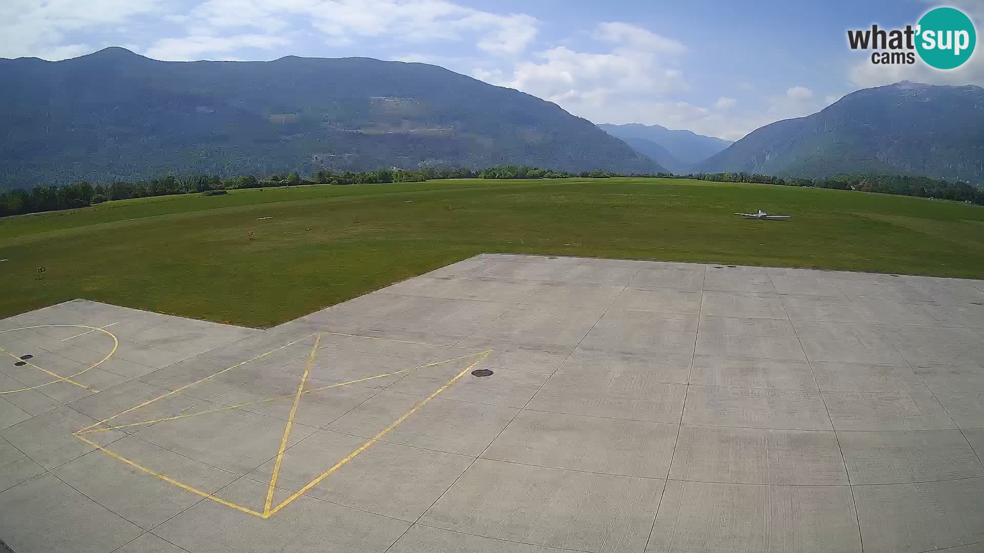Webcam de l’aéroport de Bovec – Skydive Bovec