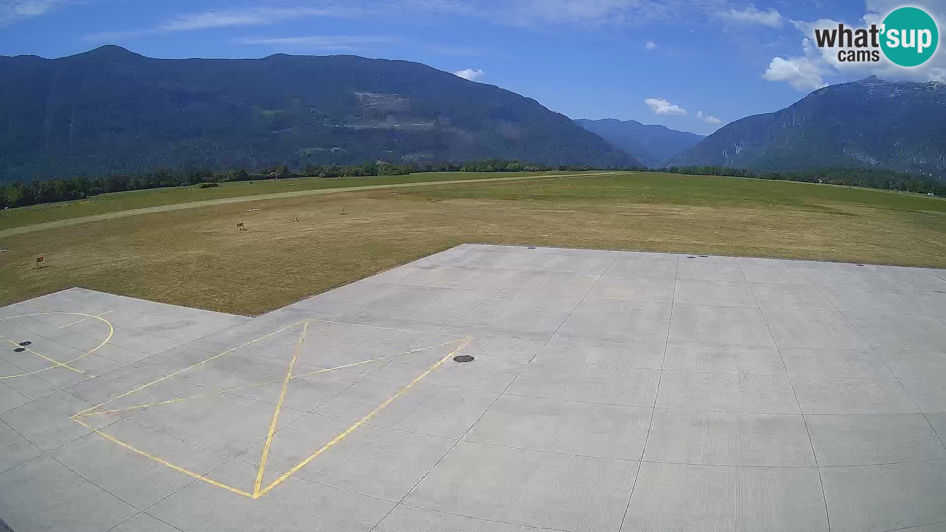 Cámara web del aeropuerto de Bovec – Skydive Bovec