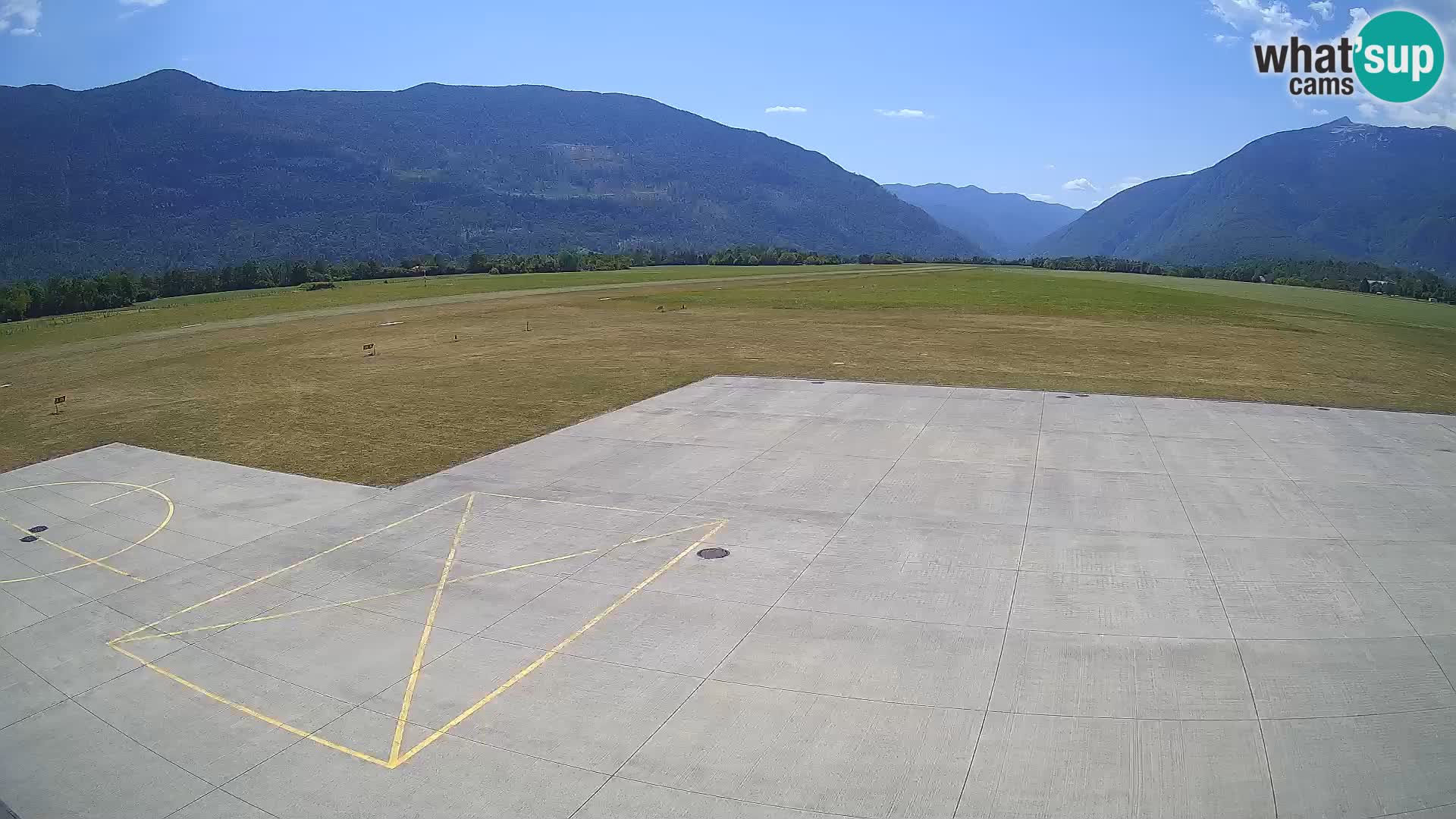 Bovec airport webcam – Skydive Bovec